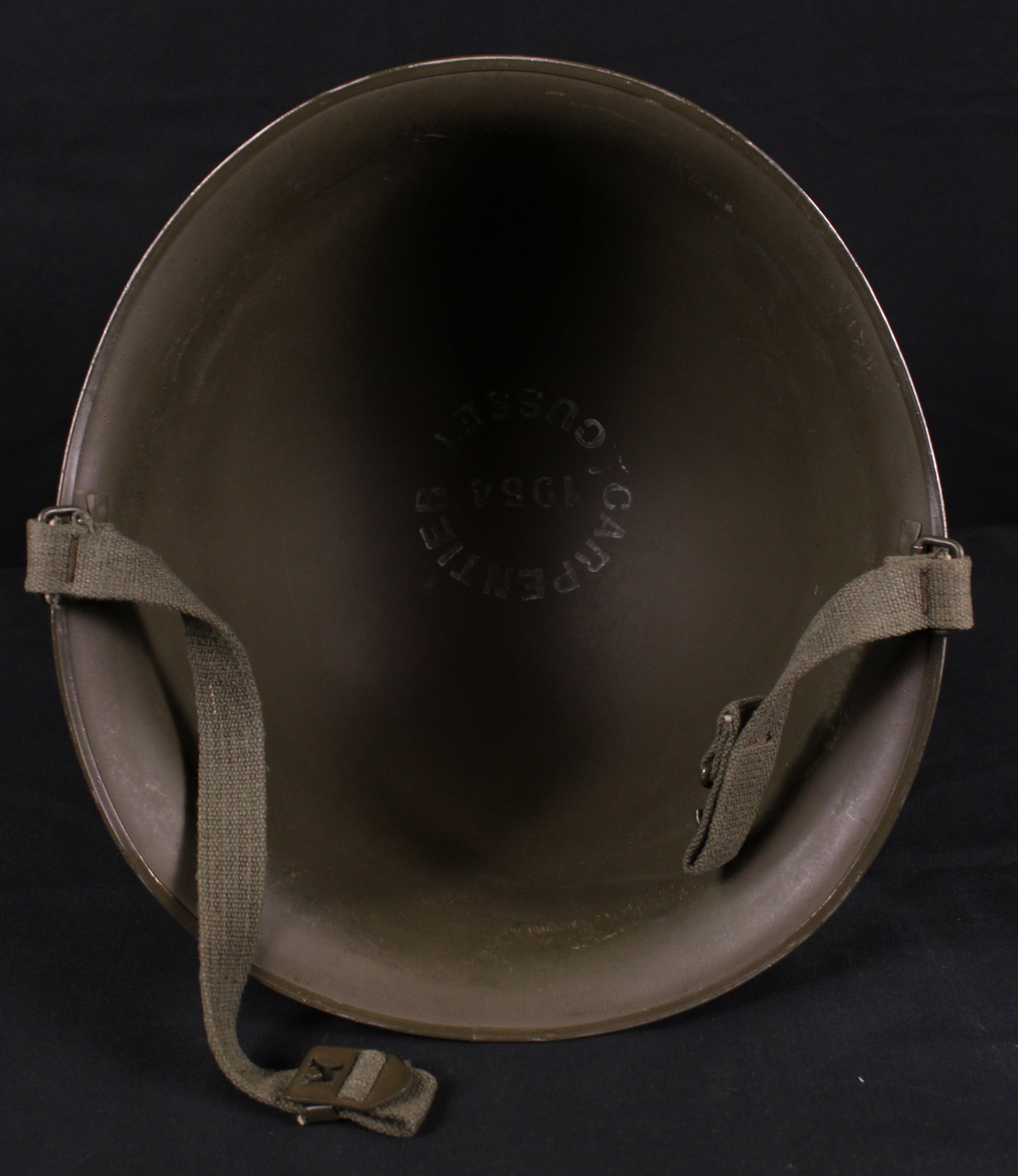 French Mle Helmet From 1950's (BTJ) - 8