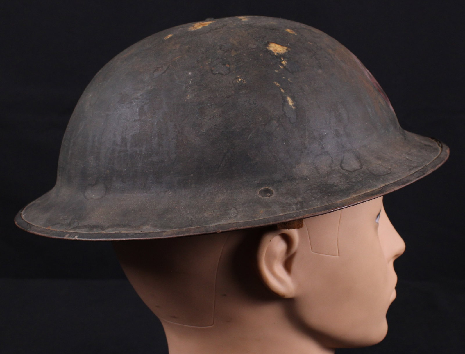 M1917 Doughboy Steel Helmet with 27th Infantry Division Insignia (BTJ) - 3