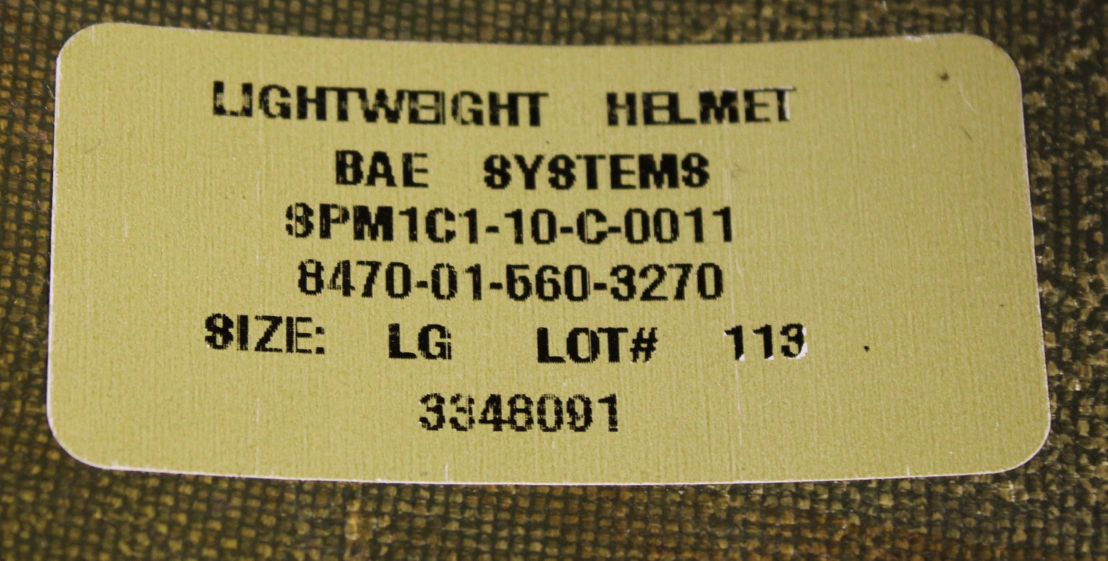 GWOT Era U.S. Marines Kevlar Helmet (BTJ) - 7