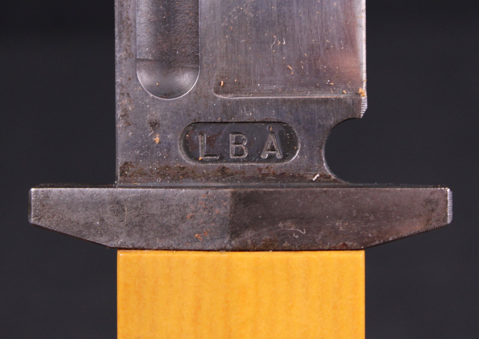 LBA Marked Knife With Sheath (KFC) - 4
