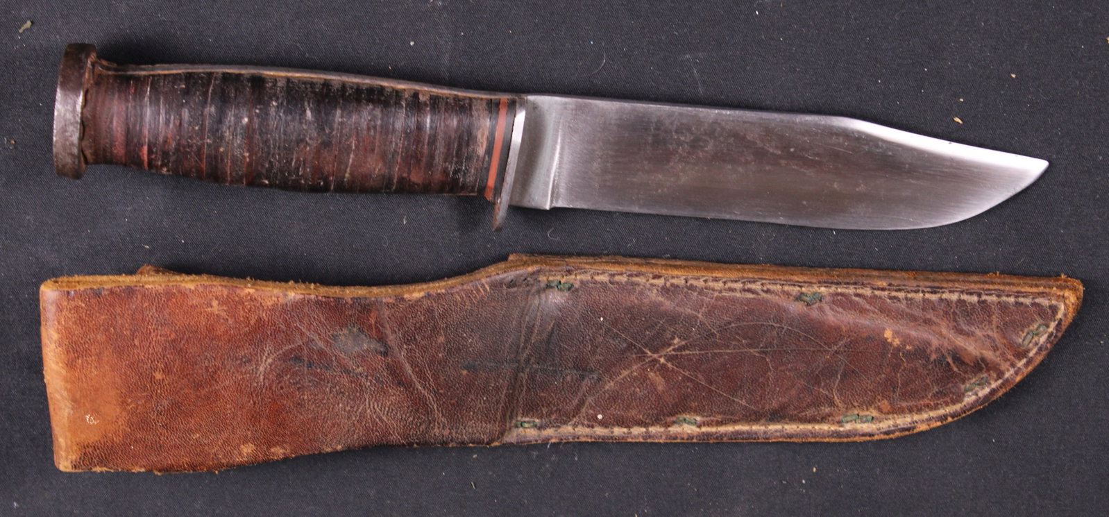 Western Co. Made Knife with U.S. Navy Sheath (MIC) - 2