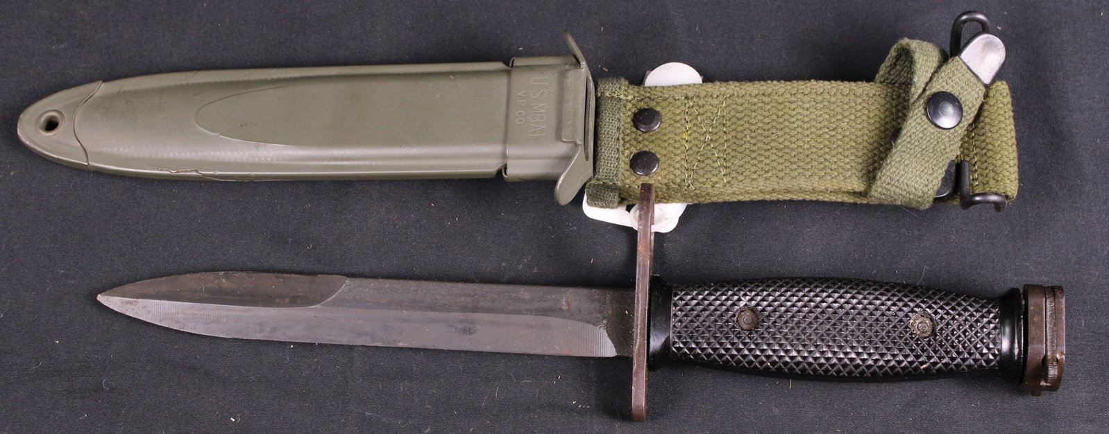 M7 Colt Manufactured Bayonet For M16 With Sheath (FMI) - 2