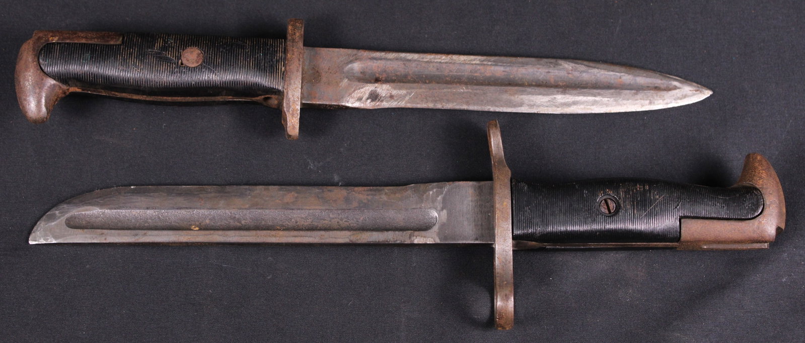 Two M1 Bayonet Field-Converted Fighting Knives (JAA) - 2