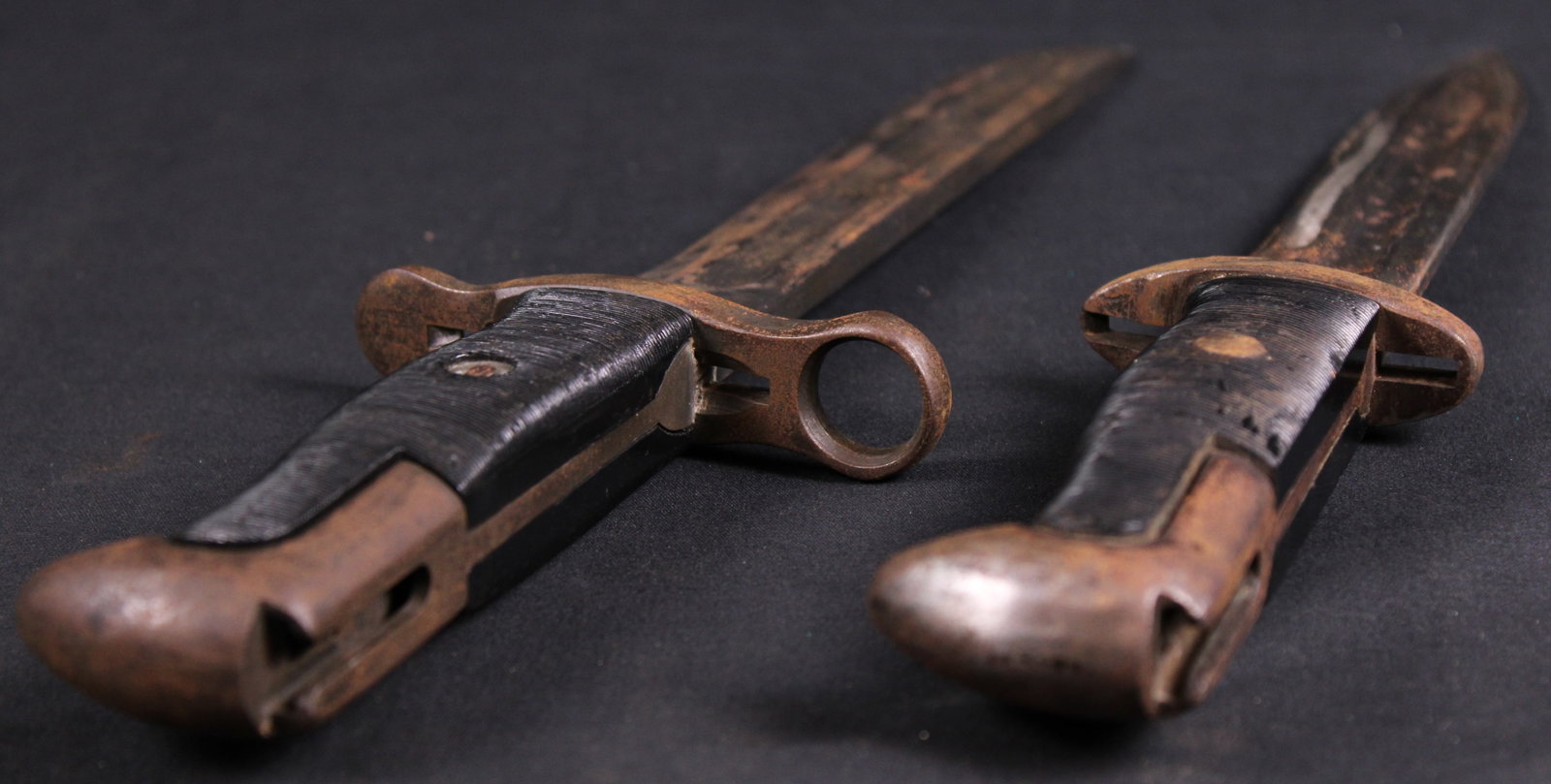 Two M1 Bayonet Field-Converted Fighting Knives (JAA) - 3