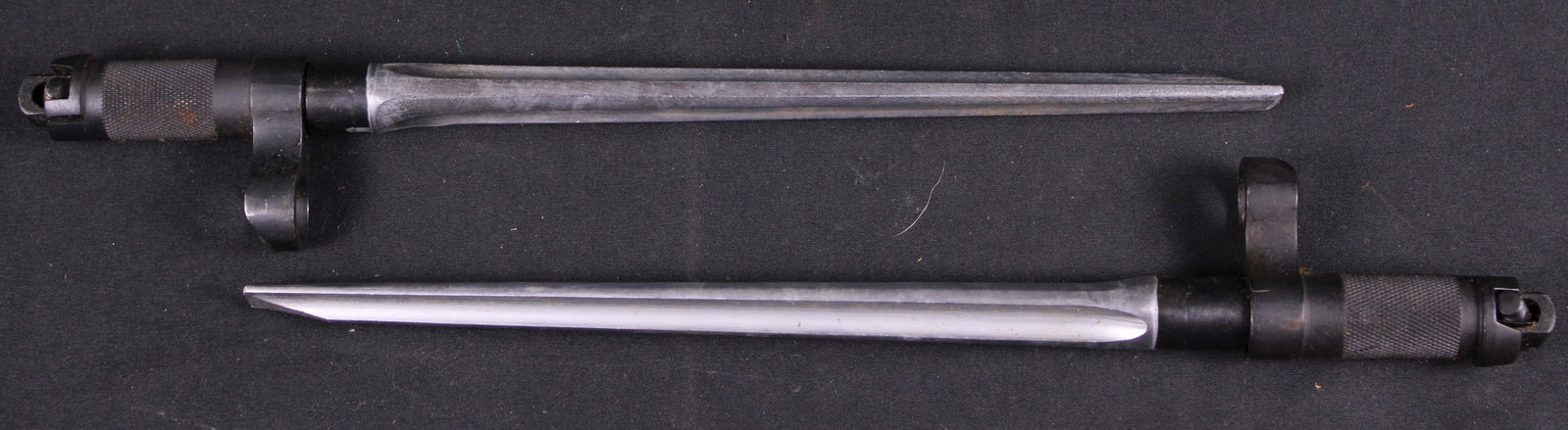 Two Chinese Type 56 Sks Spike Bayonets Shotened (SFA): Description coming soon Bidders are welcome to preview items in person during our normal operating hours Tuesday through Saturday 11am-6pm. Estimated shipping parcel size (LxWxH) 10 inches x 6 inches