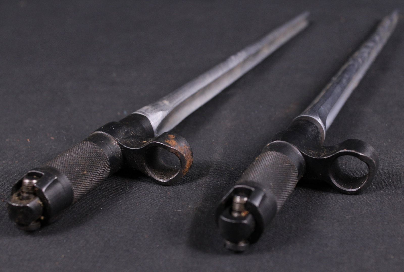 Two Chinese Type 56 Sks Spike Bayonets Shortened (SFA) - 3