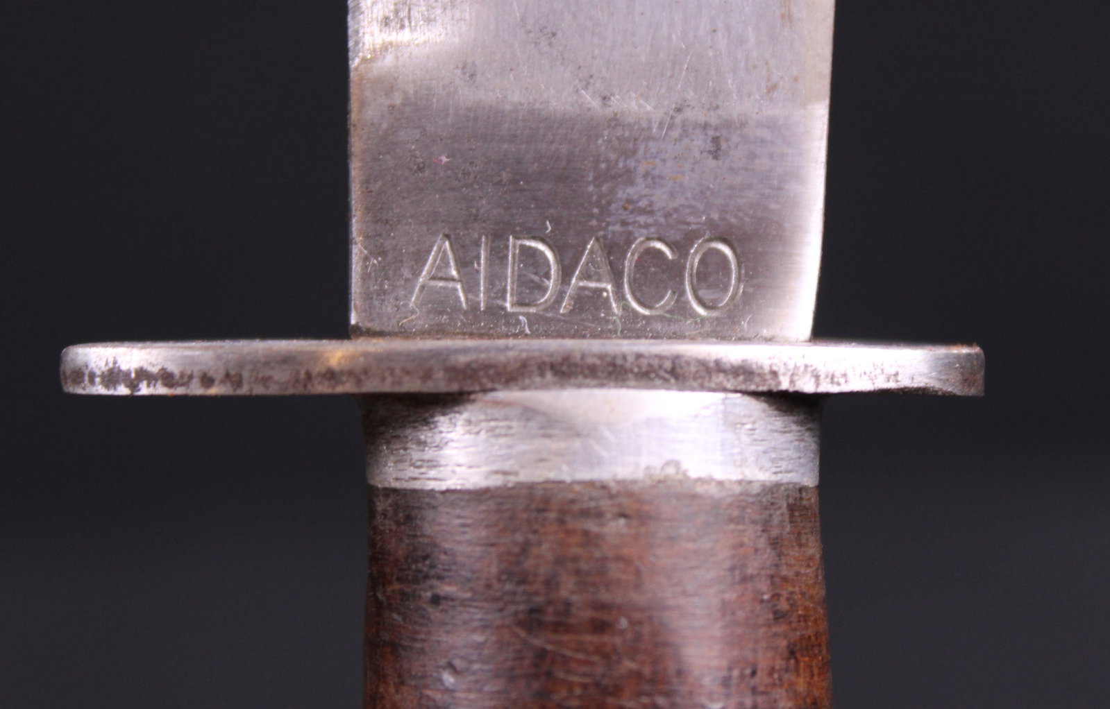 Aidaco Fixed Blade with Leather Sheath (MIC) - 4