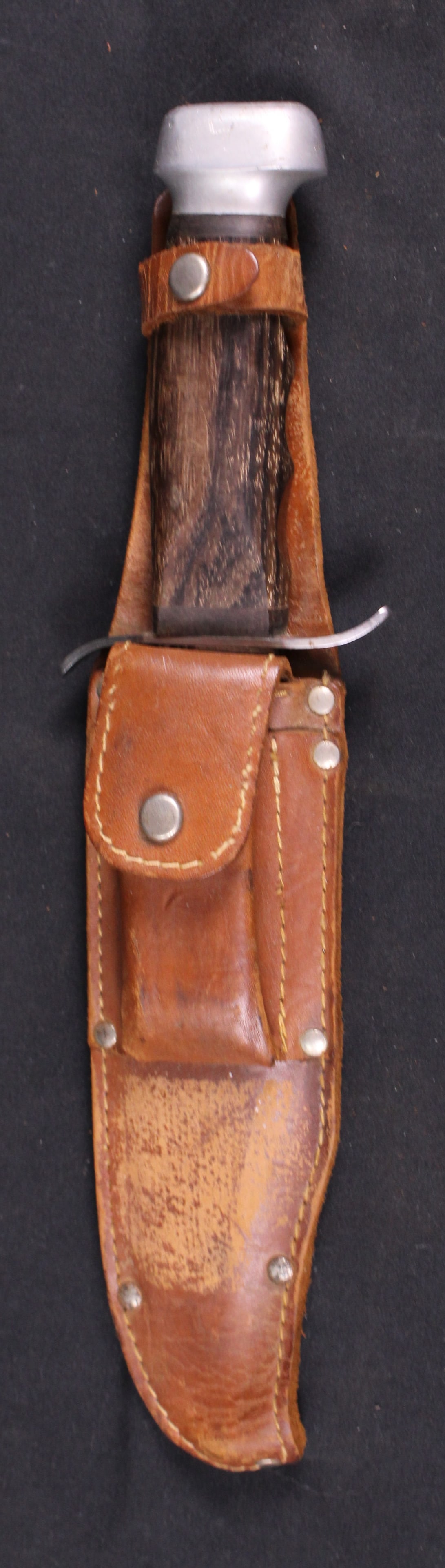 German Made Bowie Knife with Leather Sheath (ATL) - 3