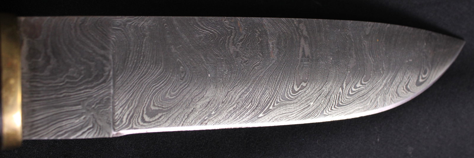 Fixed Blade Damascus Steel Fighting Knife (FMI) - 3