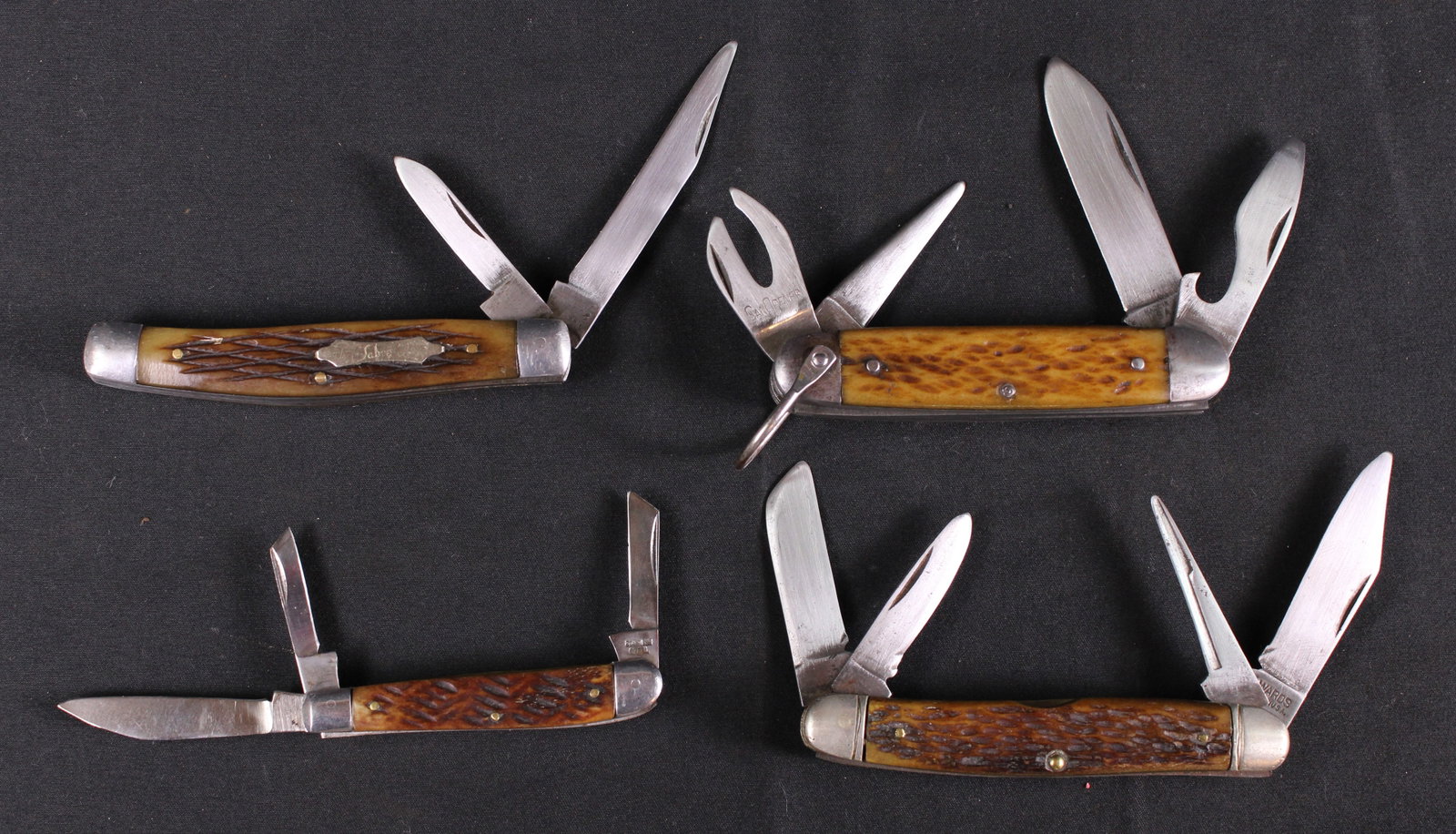 Group Lot Of Four Collectible Pocket Knives (MIC) - 2