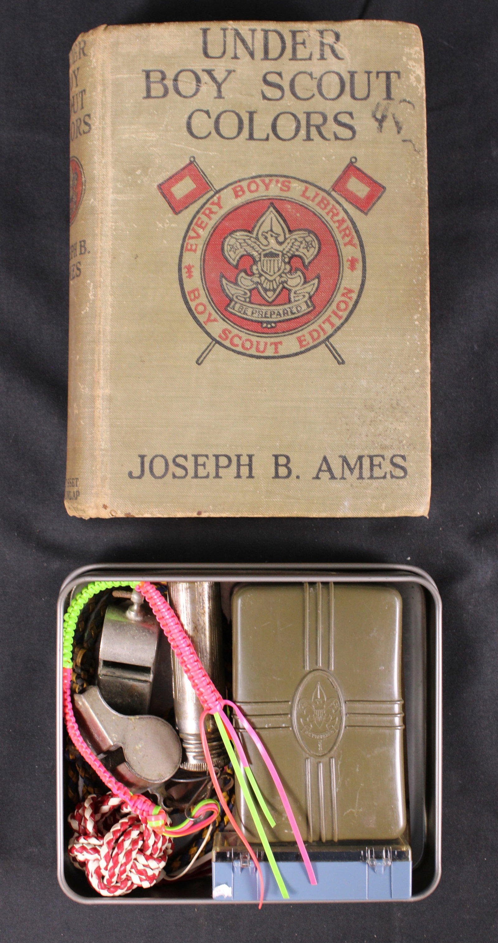 Boy Scout Group Lot (KFC): Description coming soon Bidders are welcome to preview items in person during our normal operating hours Tuesday through Saturday 11am-6pm. Estimated shipping parcel size (LxWxH) 12 inches x 8 inches 