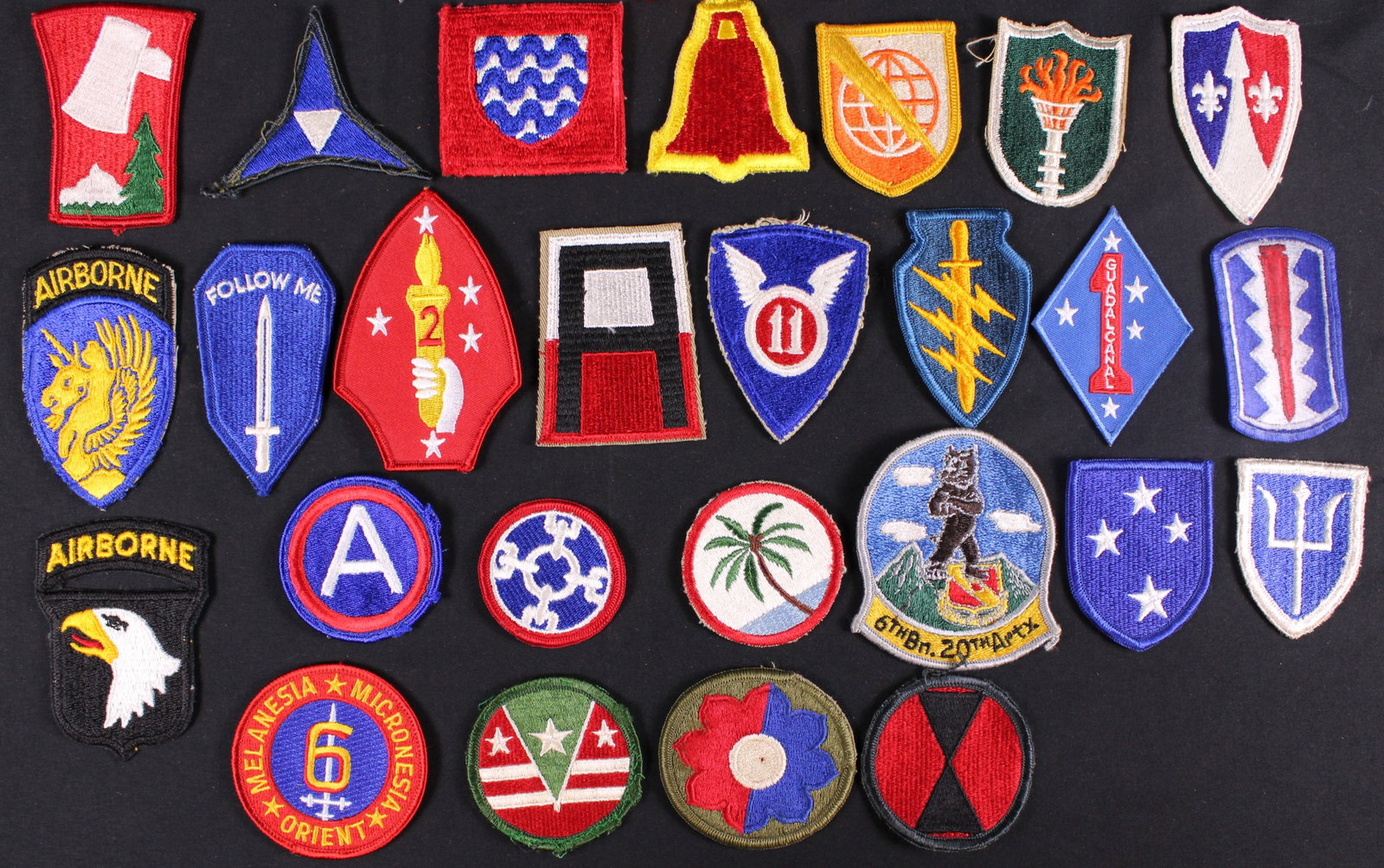 Group Lot Of 42 American Military Patches (MIC) - 3