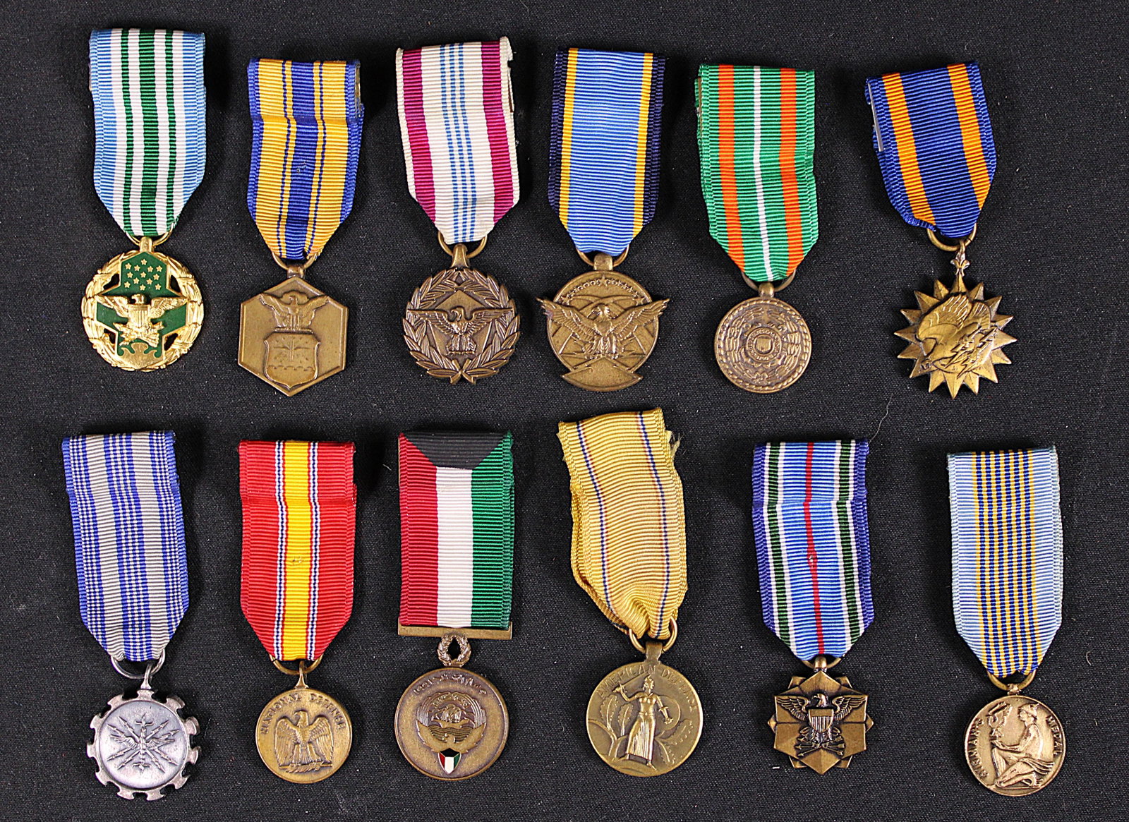Group Lot Of 19 U.S. Mini Medals (MIC) - 2