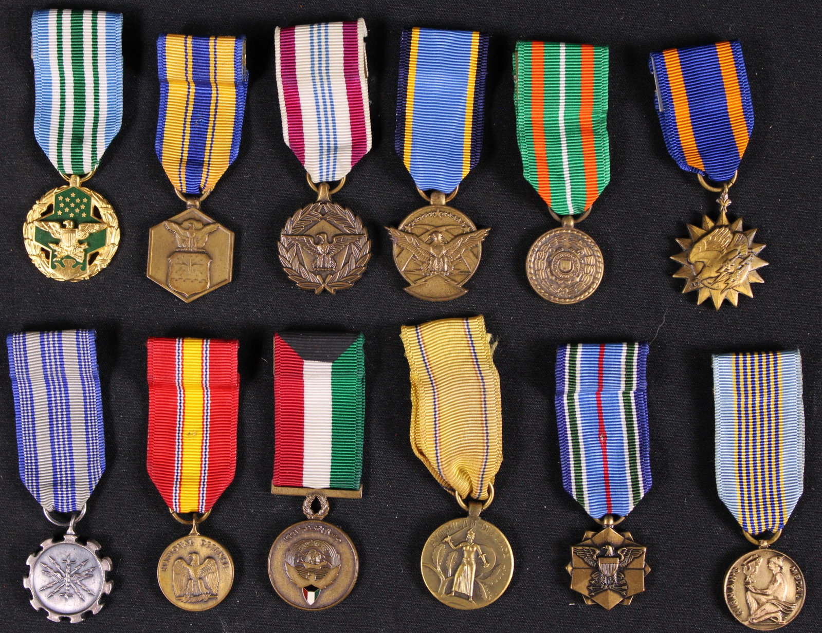 Group Lot Of 19 U.S. Mini Medals (MIC) - 3