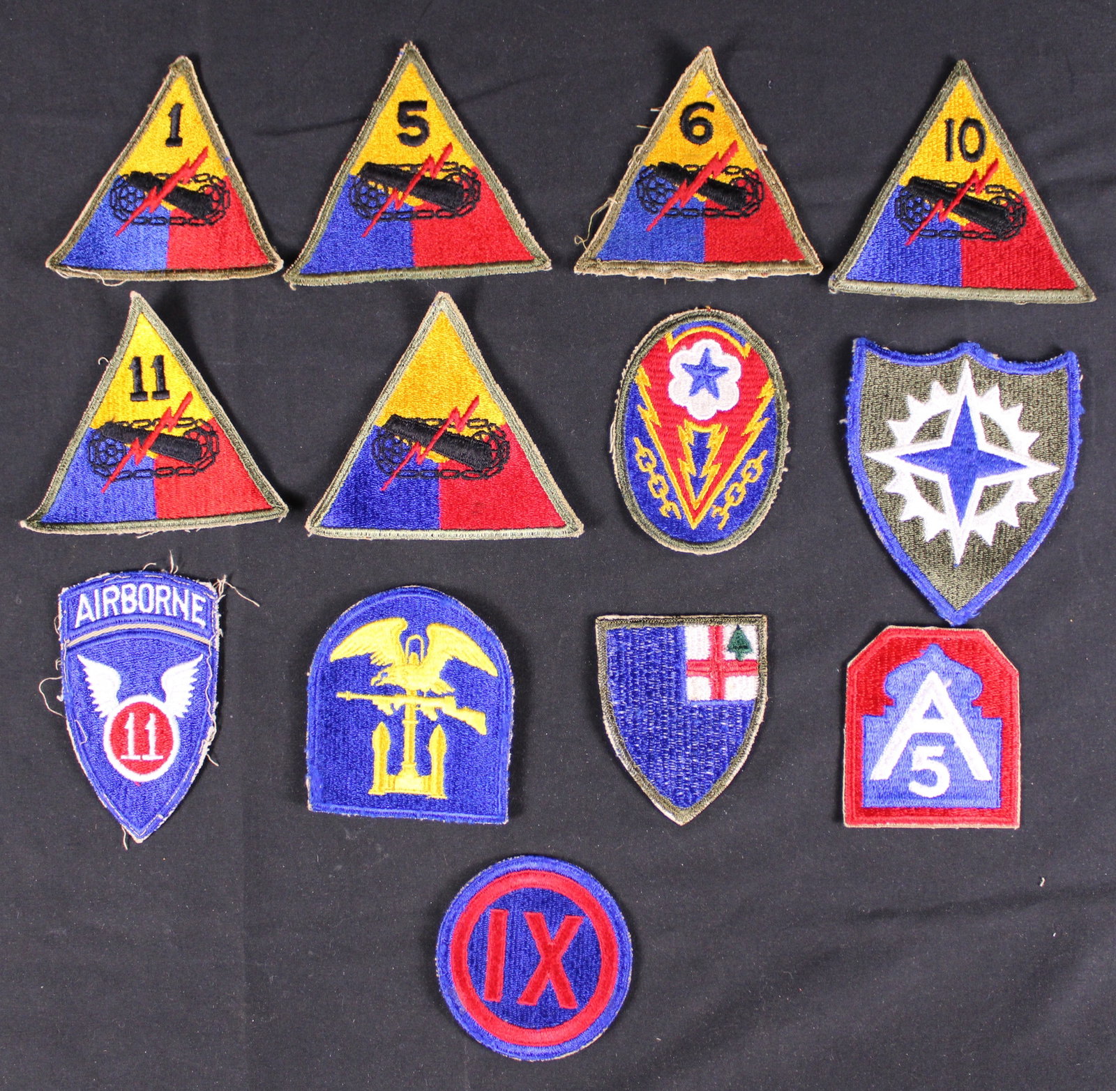 Group Lot Of 52 Ww2 And Post-war Era U.S. Military Patches (MIC) - 3