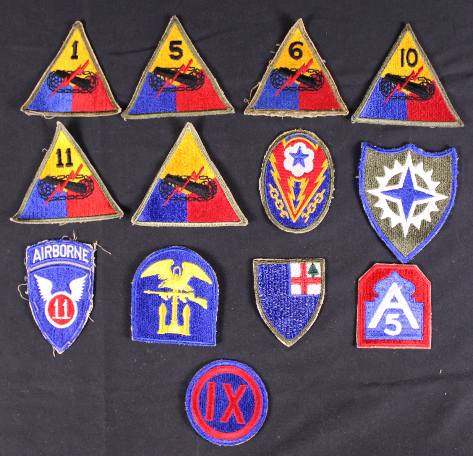 Group Lot Of 52 Ww2 And Post-war Era U.S. Military Patches (MIC) - 4