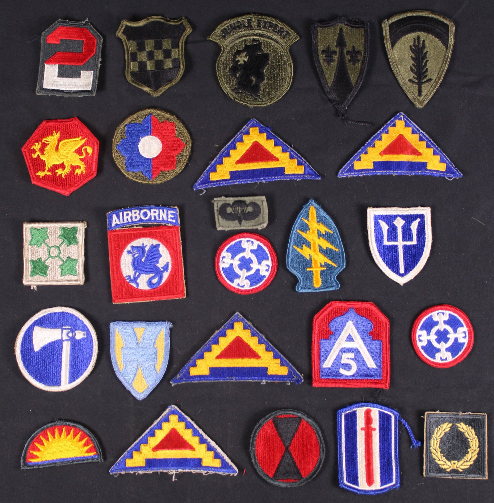 Group Lot Of U.S. Military Patches (GTM) - 2