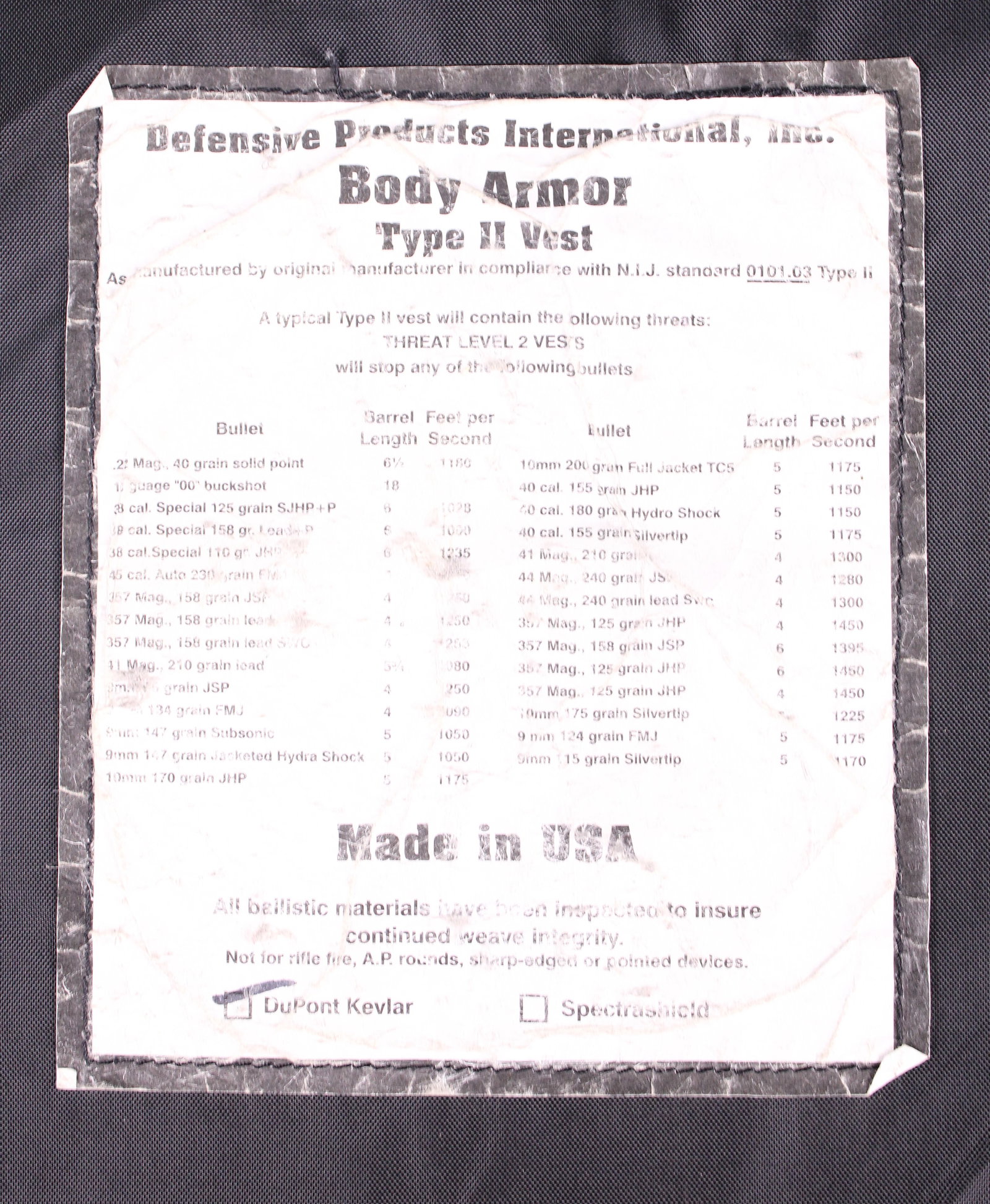 Kevlar Vest (HRR) - 3