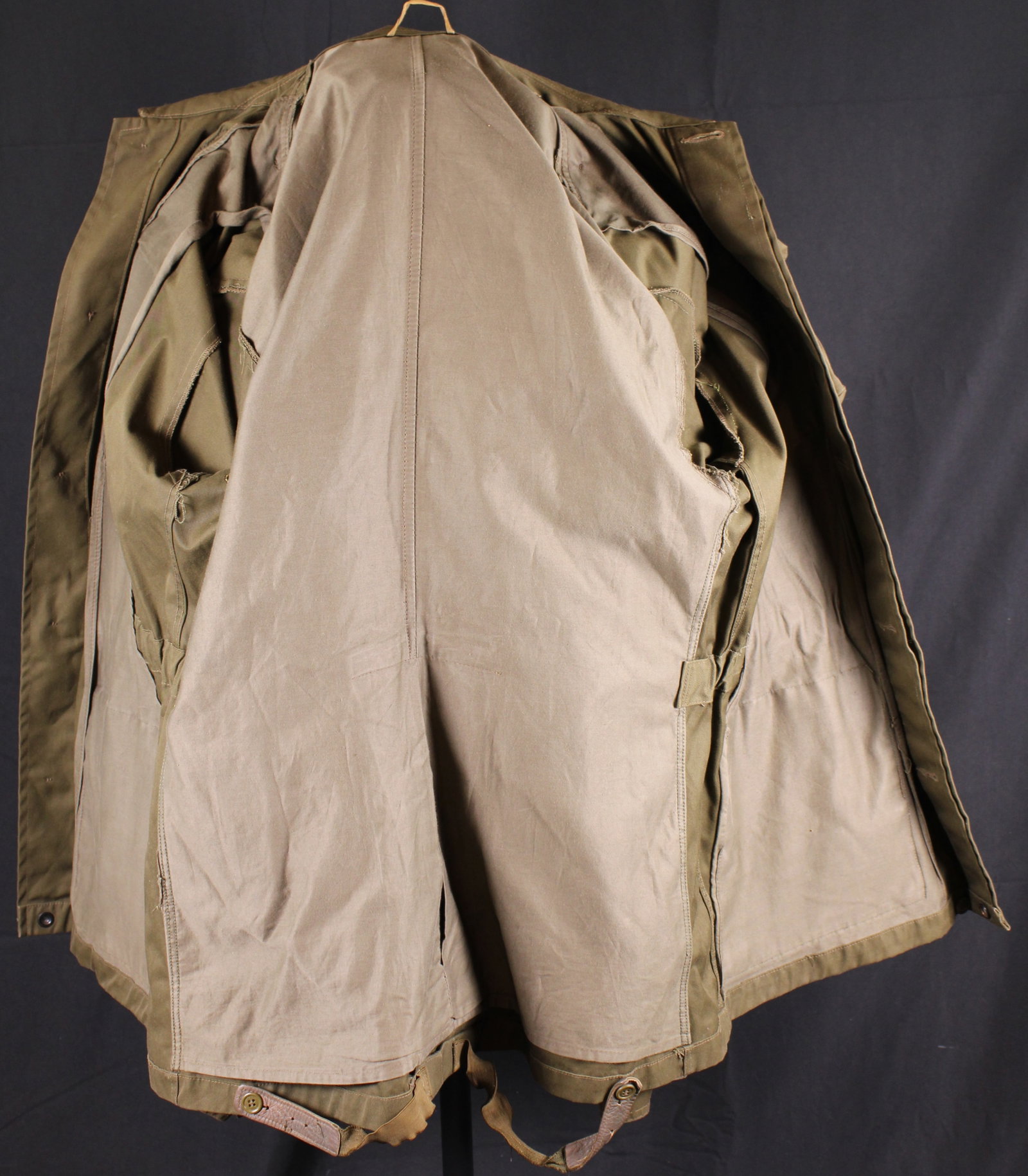 Olive Drab Green Field Jacket With Collar Tabs (JAA) - 11