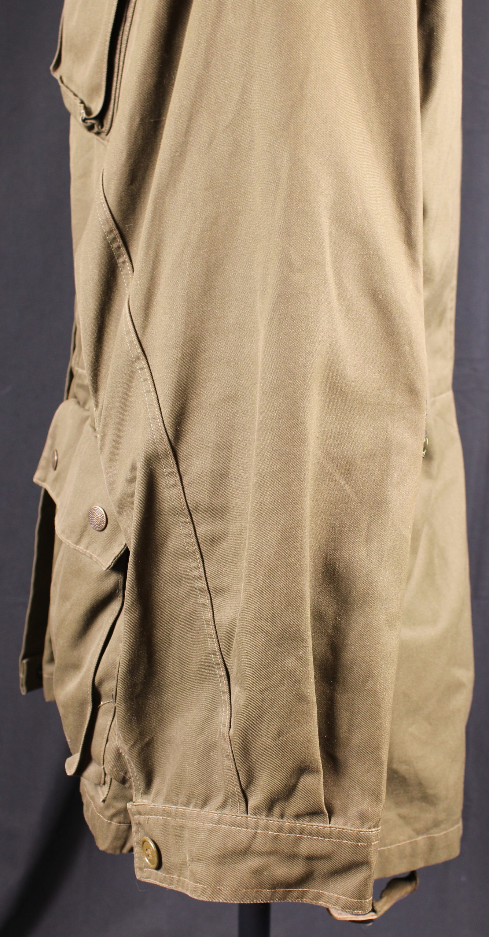 Olive Drab Green Field Jacket With Collar Tabs (JAA) - 5