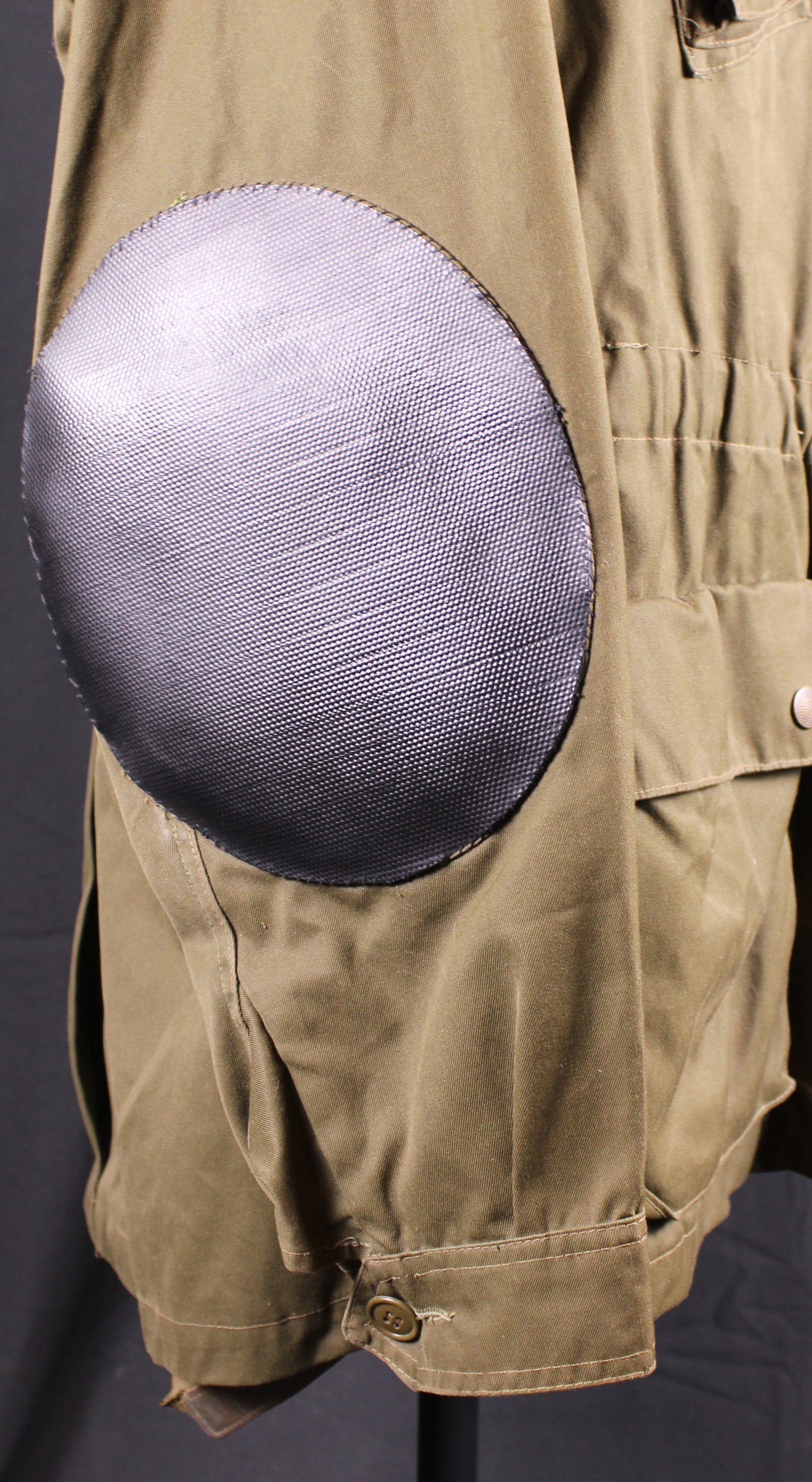 Olive Drab Green Field Jacket With Collar Tabs (JAA) - 7