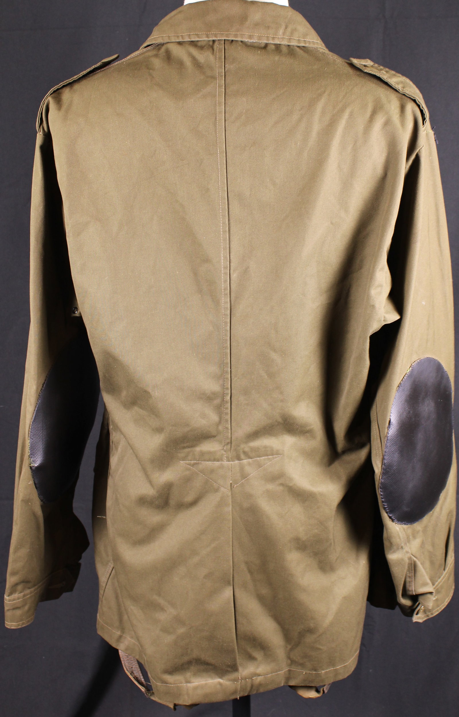 Olive Drab Green Field Jacket With Collar Tabs (JAA) - 8