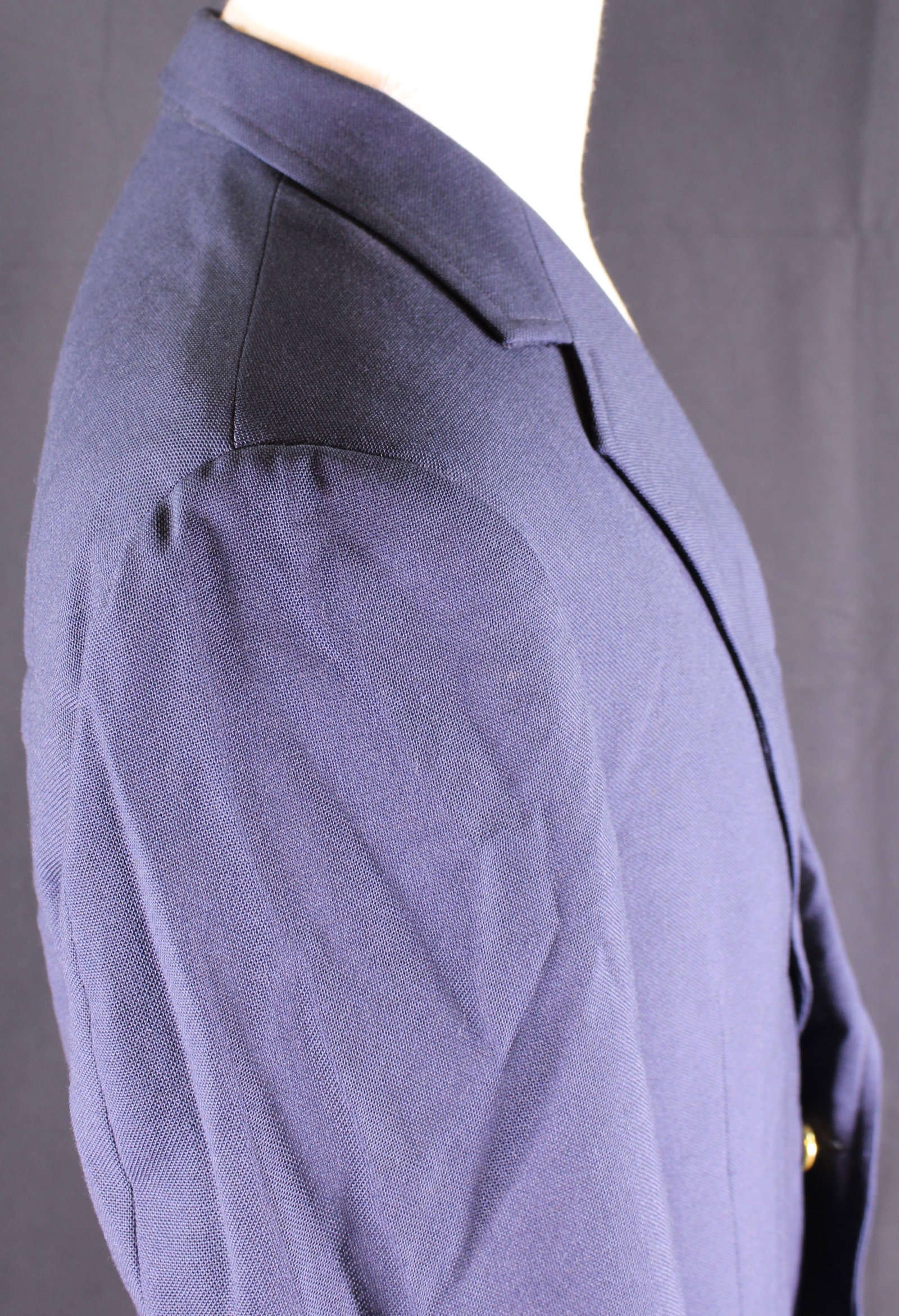 Blue Dress Blazer W/ Patch (BLB) - 7