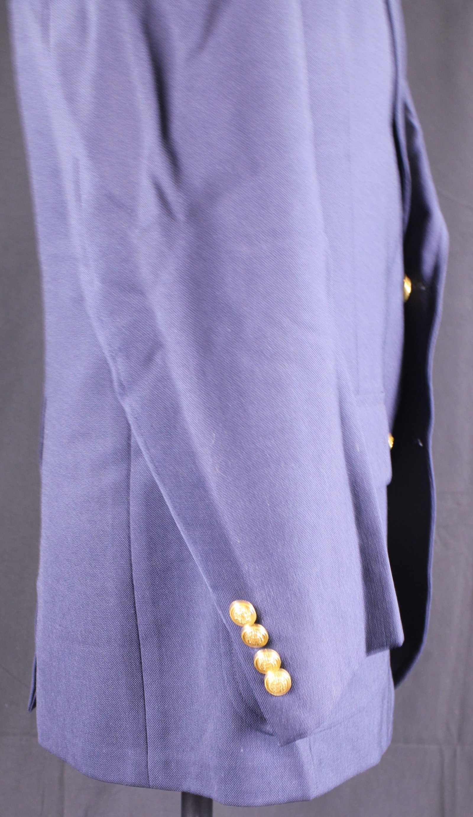 Blue Dress Blazer W/ Patch (BLB) - 8