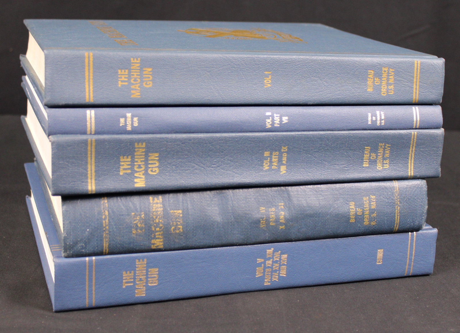 Group Lot: "The Machine Gun" Complete 5 Volume Set (FMI) - 3
