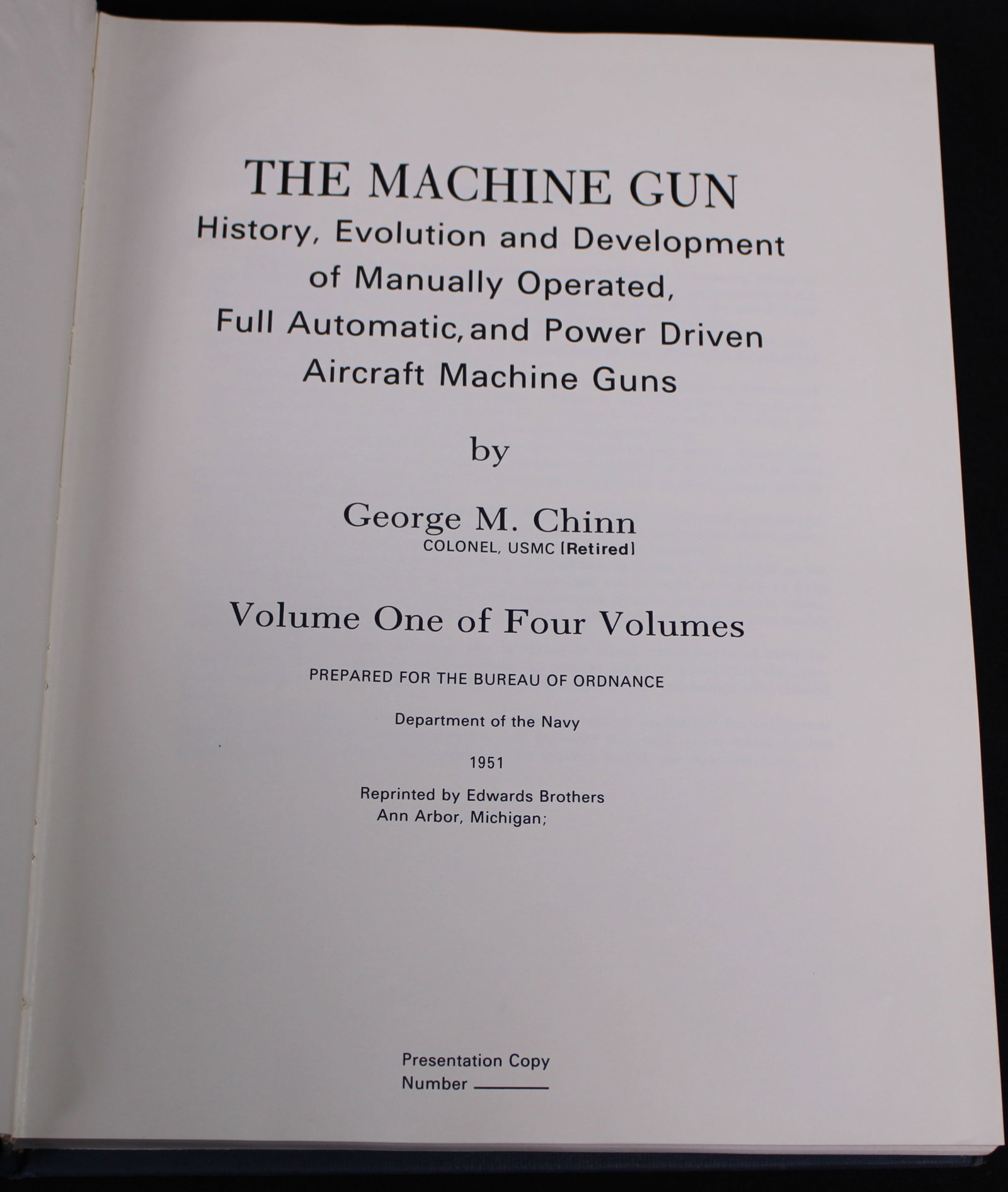 Group Lot: "The Machine Gun" Complete 5 Volume Set (FMI) - 8