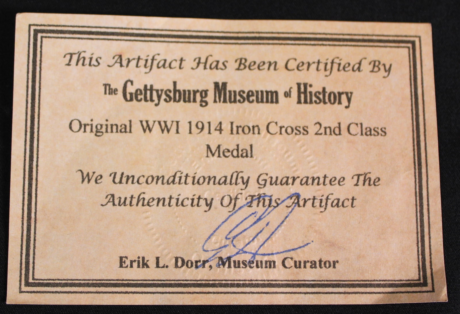 Authenticated Original WWI 1914 Iron Cross 2nd Class Medal (BTJ) - 2