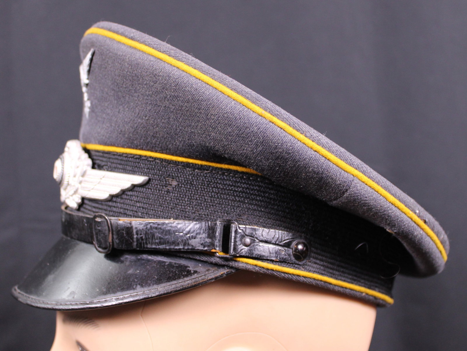 Authentic German WWII Luftwaffe NCO/Enlisted Flight Cover (MME) - 3