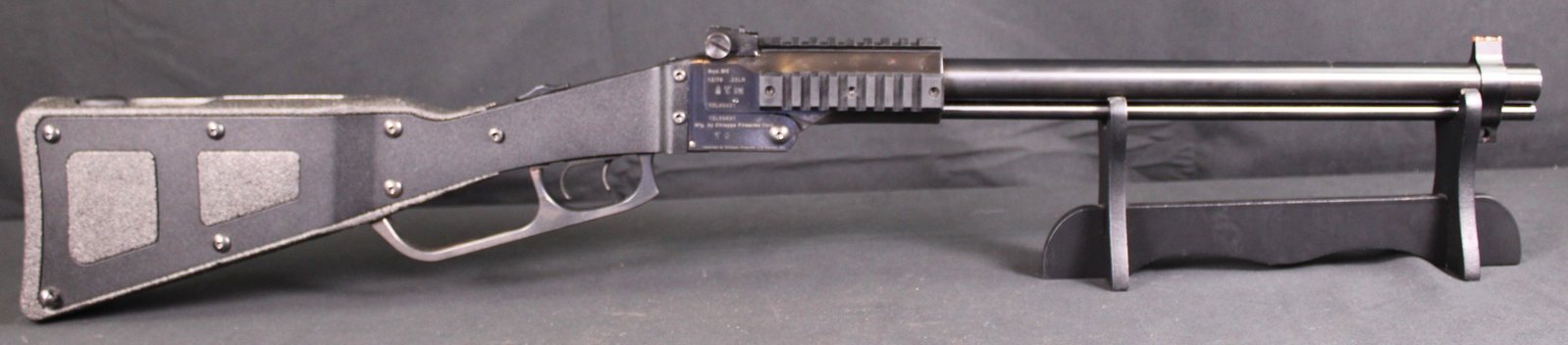 Chiappa M6 with Sub-Caliber Firing Adapter (FMI): Description coming soon! Bidders are welcome to preview items in person during our normal operating hours Tuesday through Saturday 11am-6pm. Estimated shipping parcel size (LxWxH) 48 inches x 8