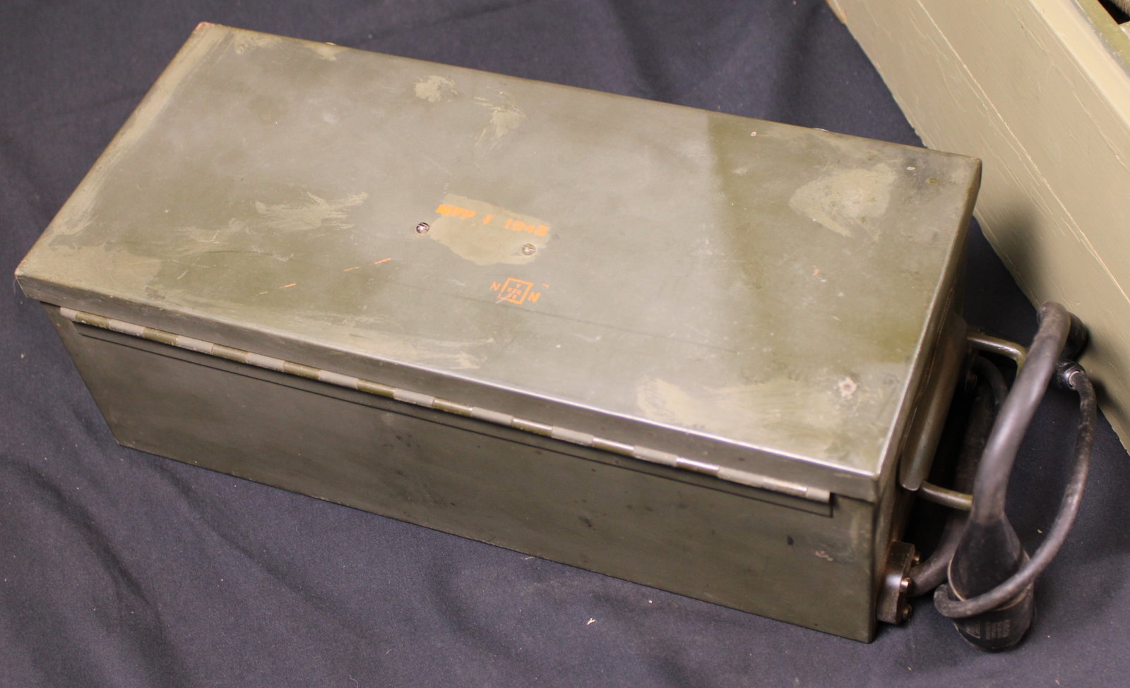 WWII US Army Signal Corps Deltrola Corp. Mine Detector (HGC) - 12