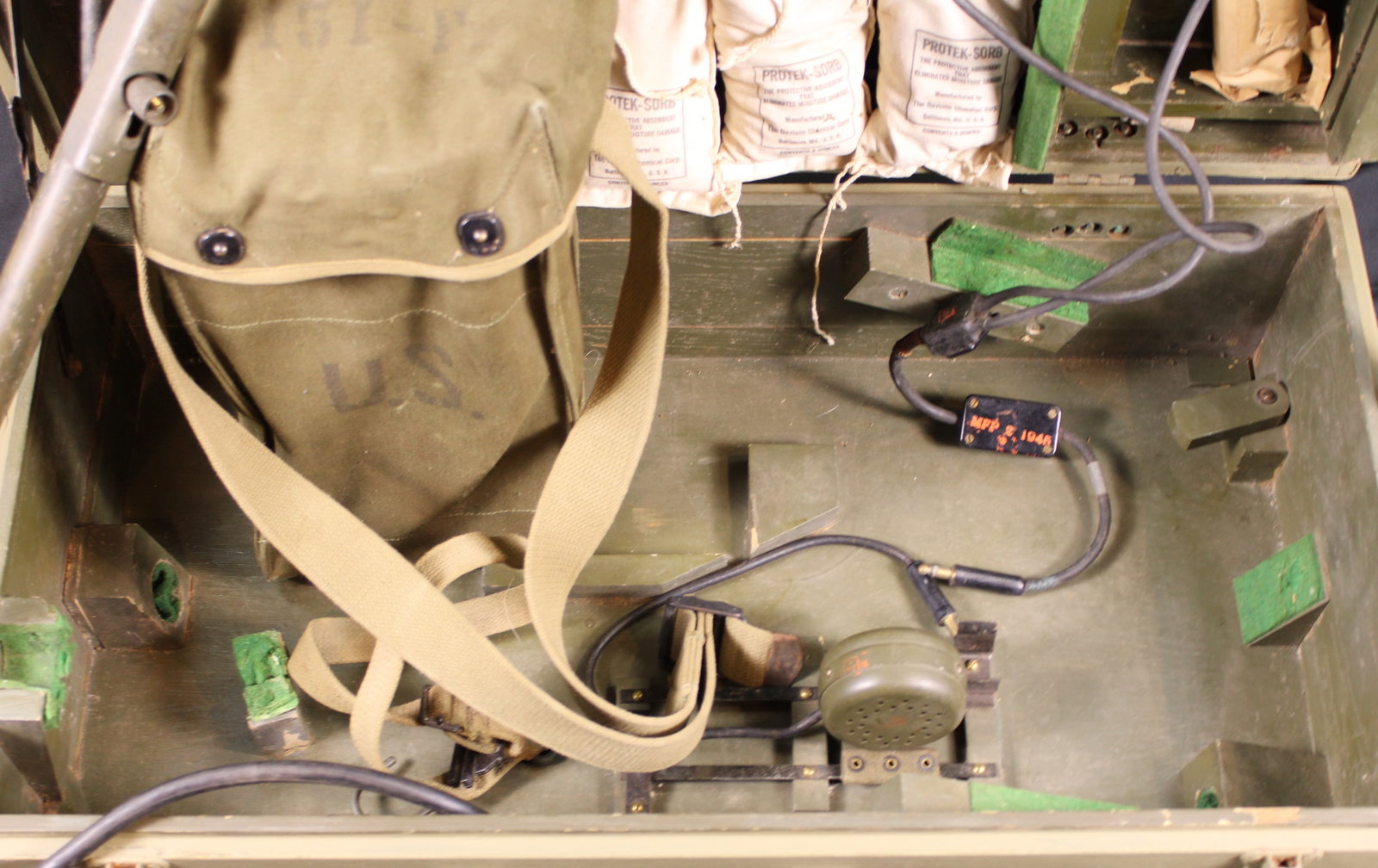 WWII US Army Signal Corps Deltrola Corp. Mine Detector (HGC) - 5