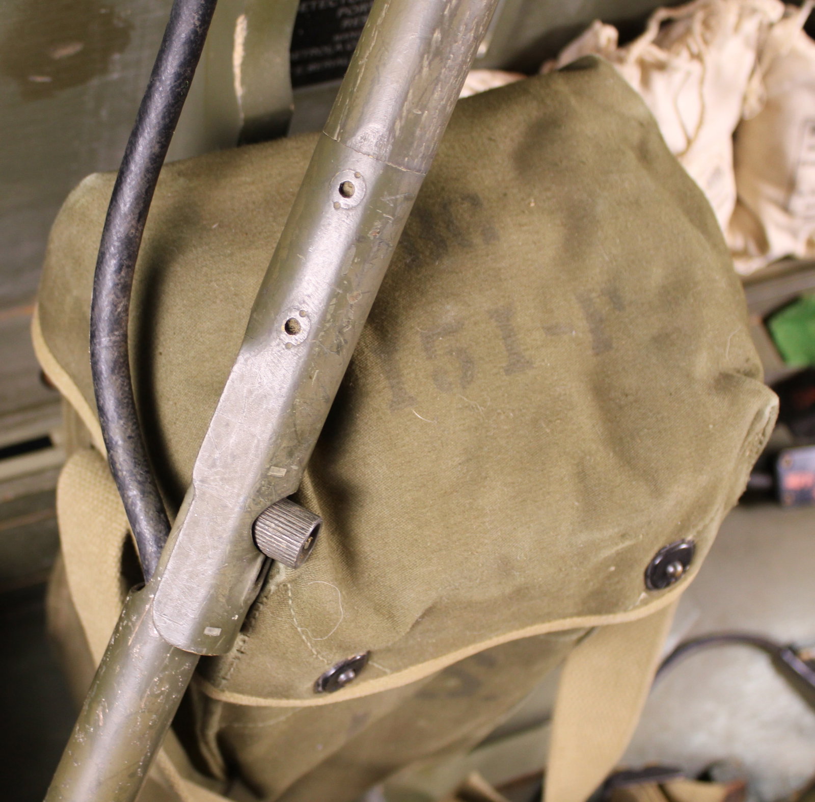 WWII US Army Signal Corps Deltrola Corp. Mine Detector (HGC) - 6