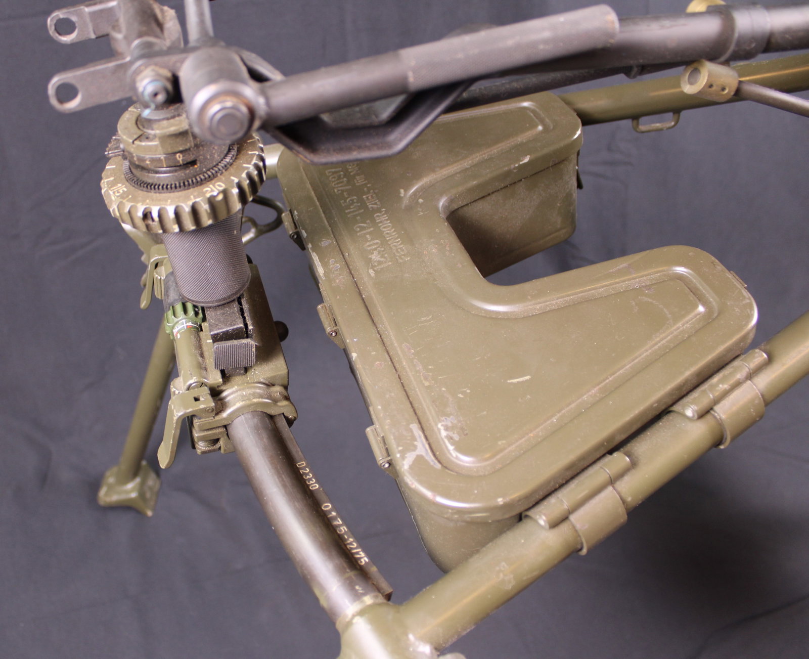 Post War German Heckler and Koch Marked MG3 Tripod w/ Scope for the MG3/ MG53/ MG42 (FMI) - 11
