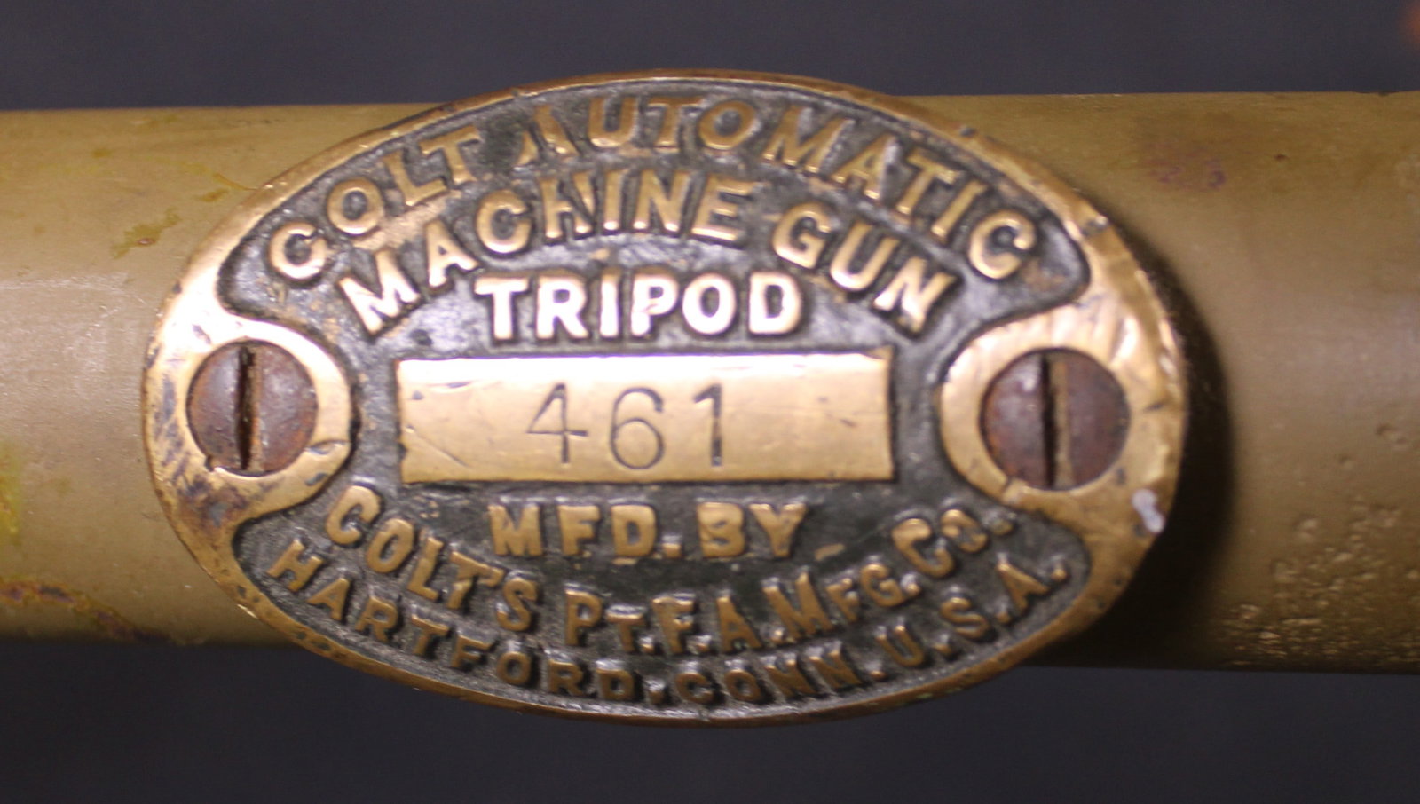 Rare Colt M35 Tripod for 1917 Browning (FMI) - 2