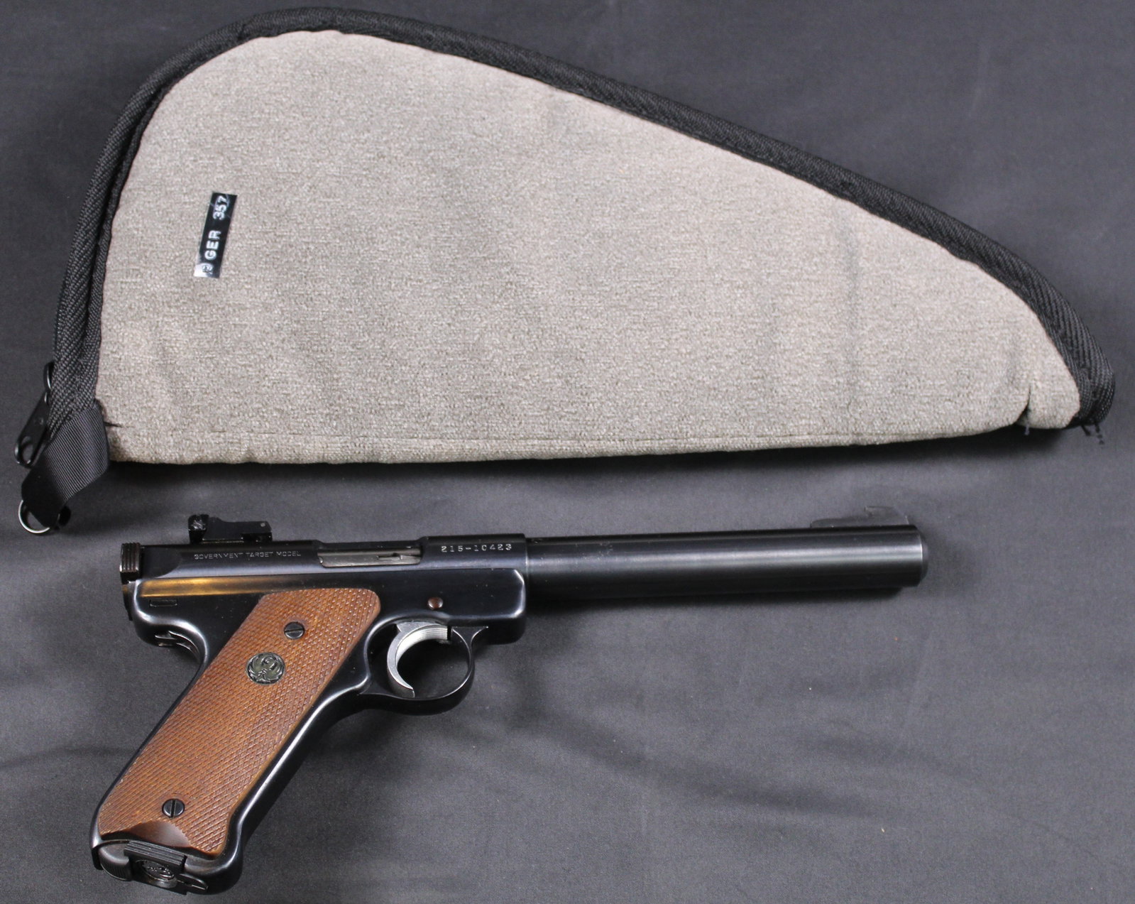 Ruger MkII Government Target Modle Semi-Automatic Pistol in .22LR FFL Required (HWE) (1 of 11)