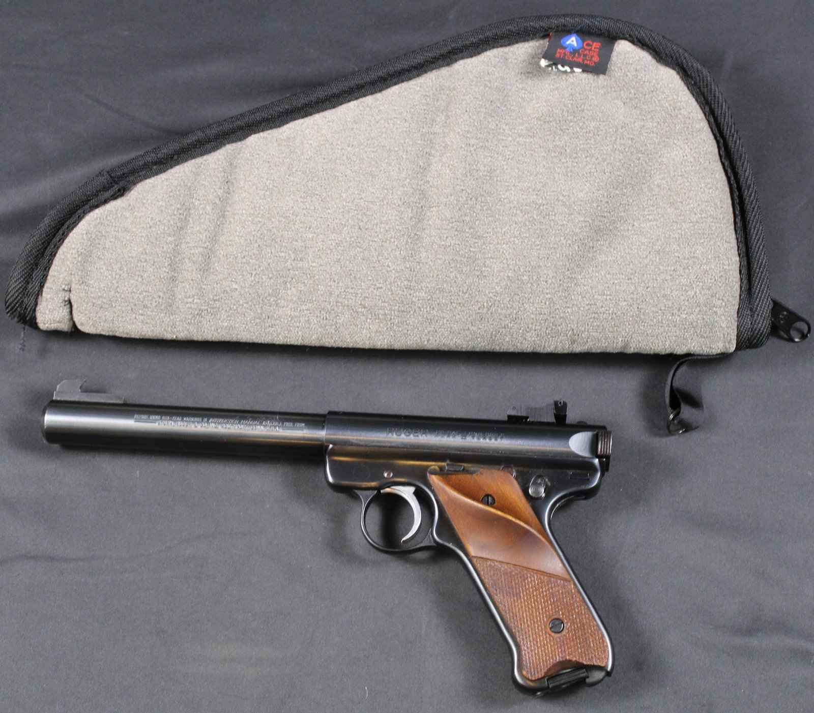 Ruger MkII Government Target Modle Semi-Automatic Pistol in .22LR FFL Required (HWE) - 2
