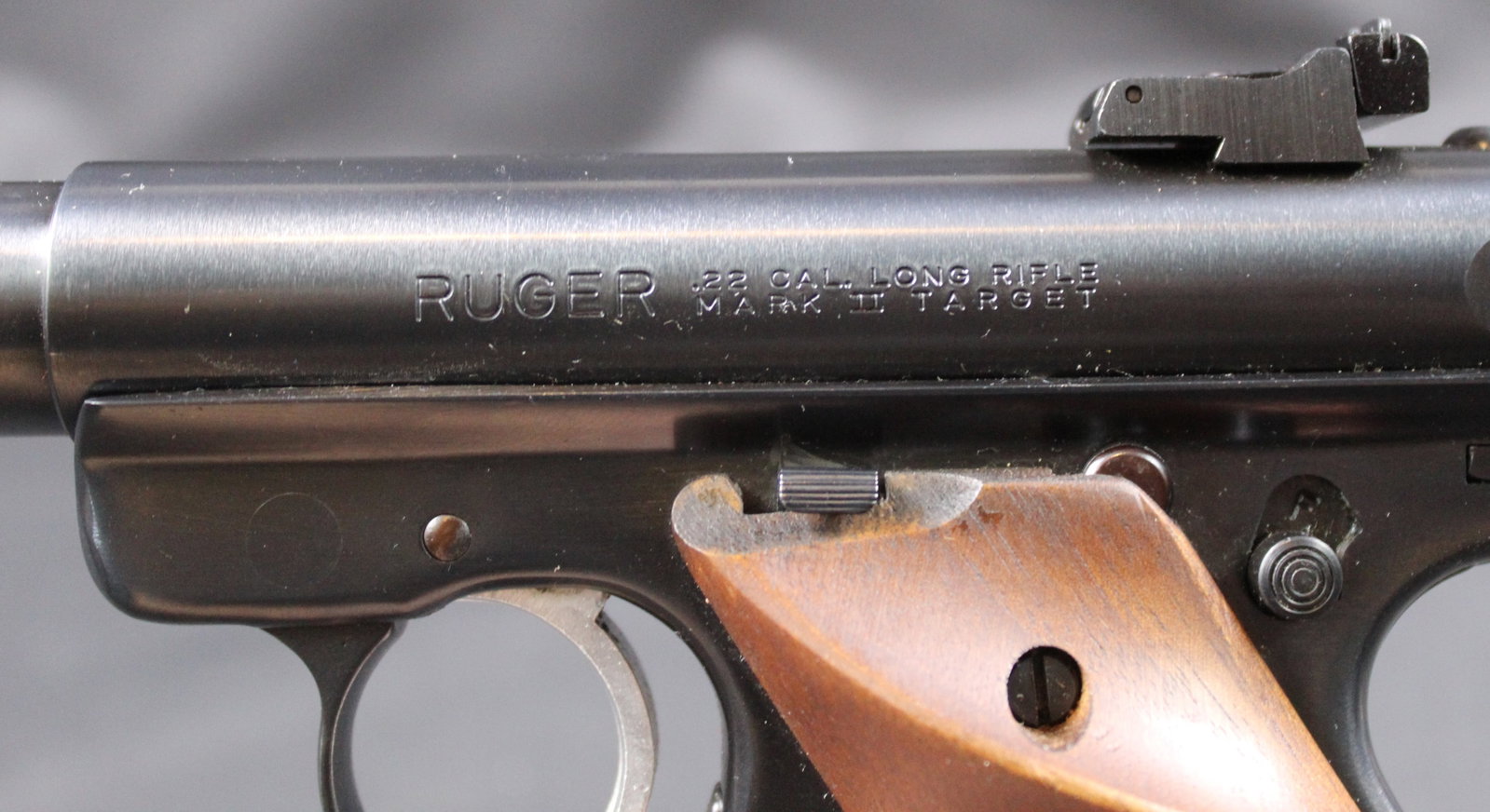 Ruger MkII Government Target Modle Semi-Automatic Pistol in .22LR FFL Required (HWE) - 3