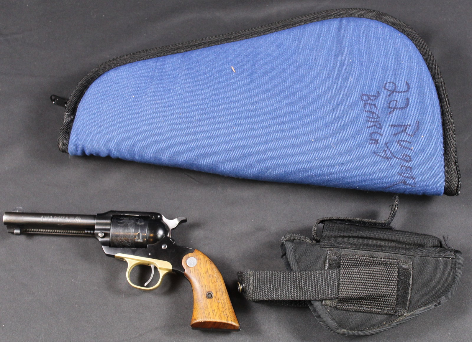 Ruger Bearcat 6-shot .22LR SA Revolver with Soft Case & Holster FFL Required (HWE) - 2