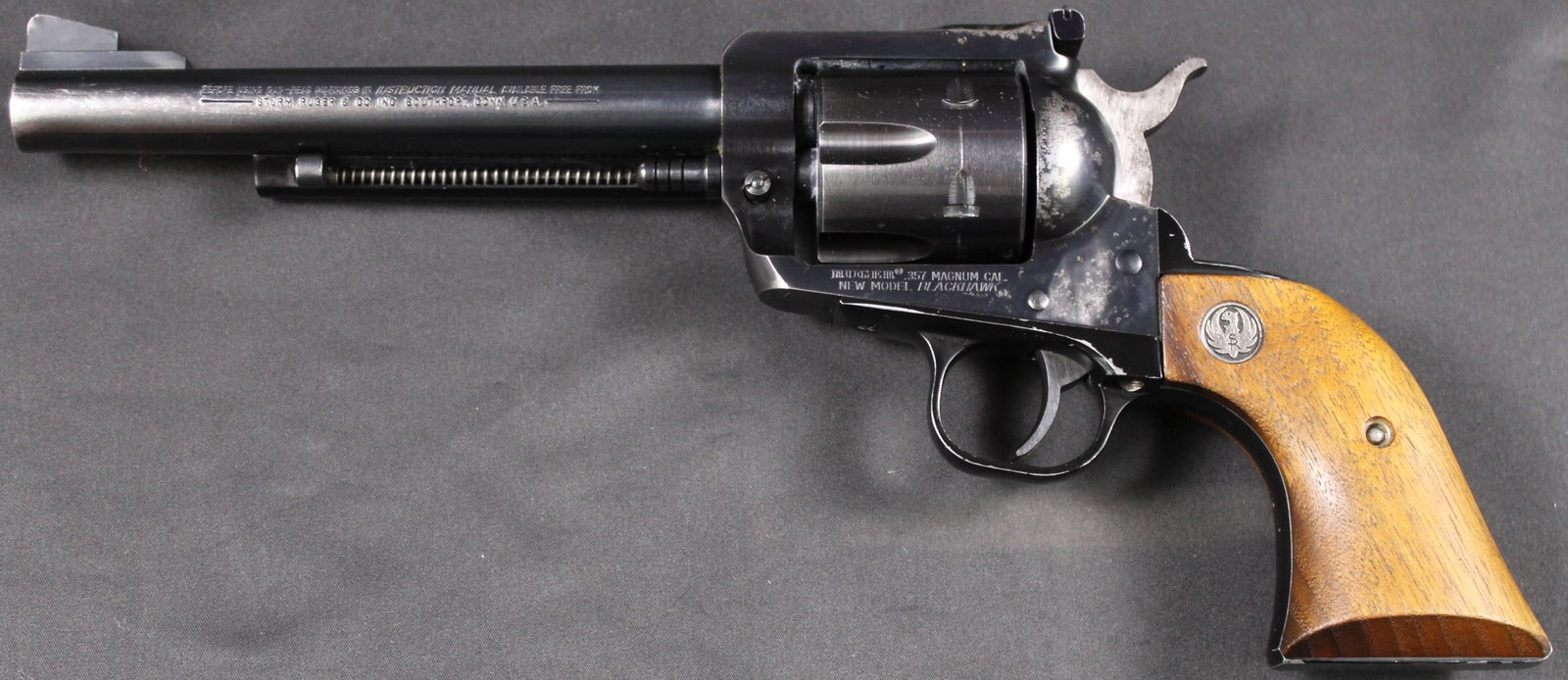 Ruger Blackhawk .357 Magnum 6-shot SA Revolver FFL Required (HWE) - 2