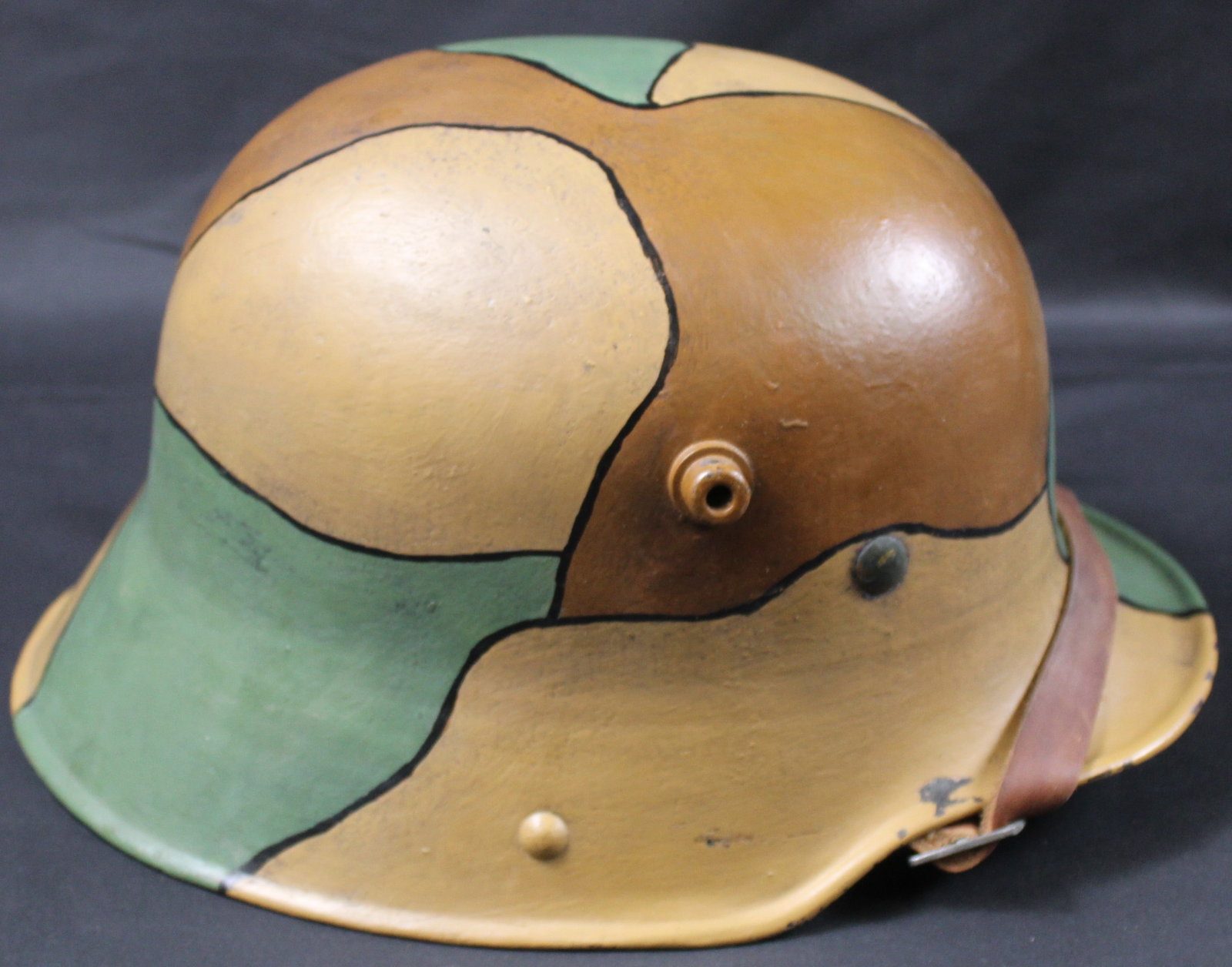 Rare WWI Imperial German Army M1916 Stahlhelm Helmet (SNR) - 2