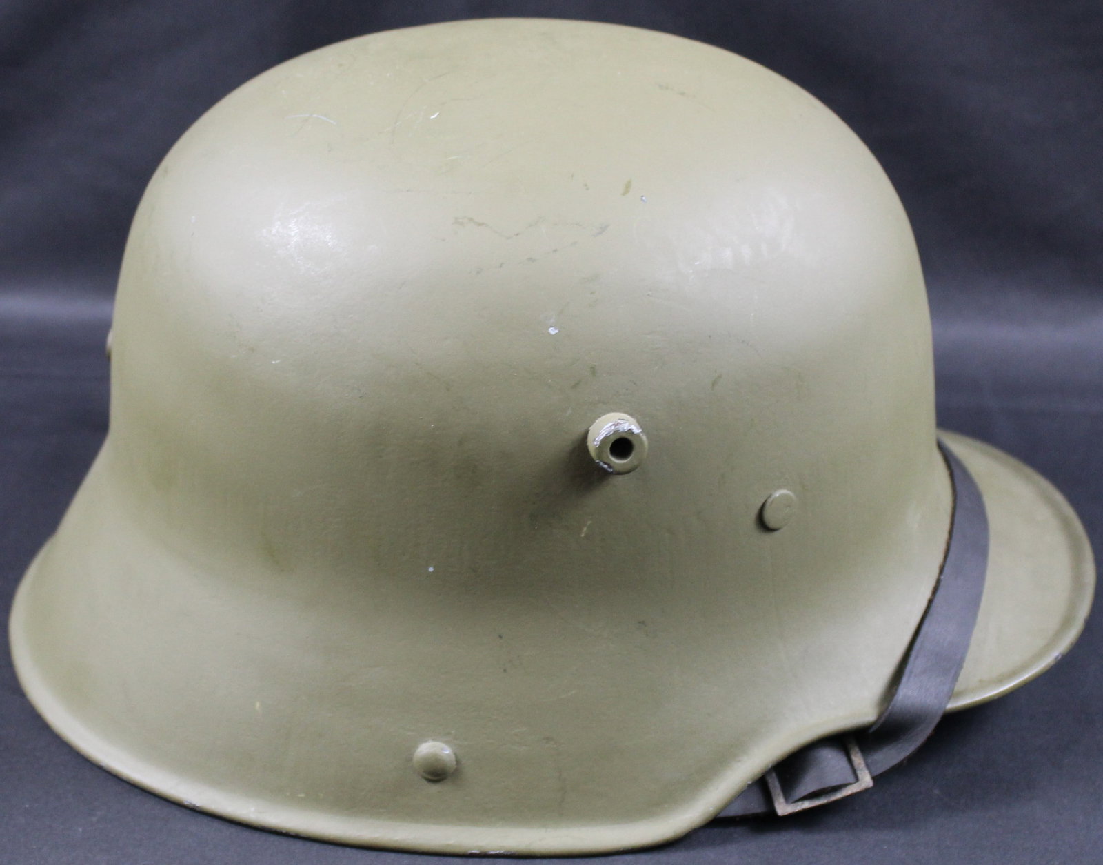 Excellent Si66- Eisenheutte Selesia M16 WWI German Helmet (SNR) - 4