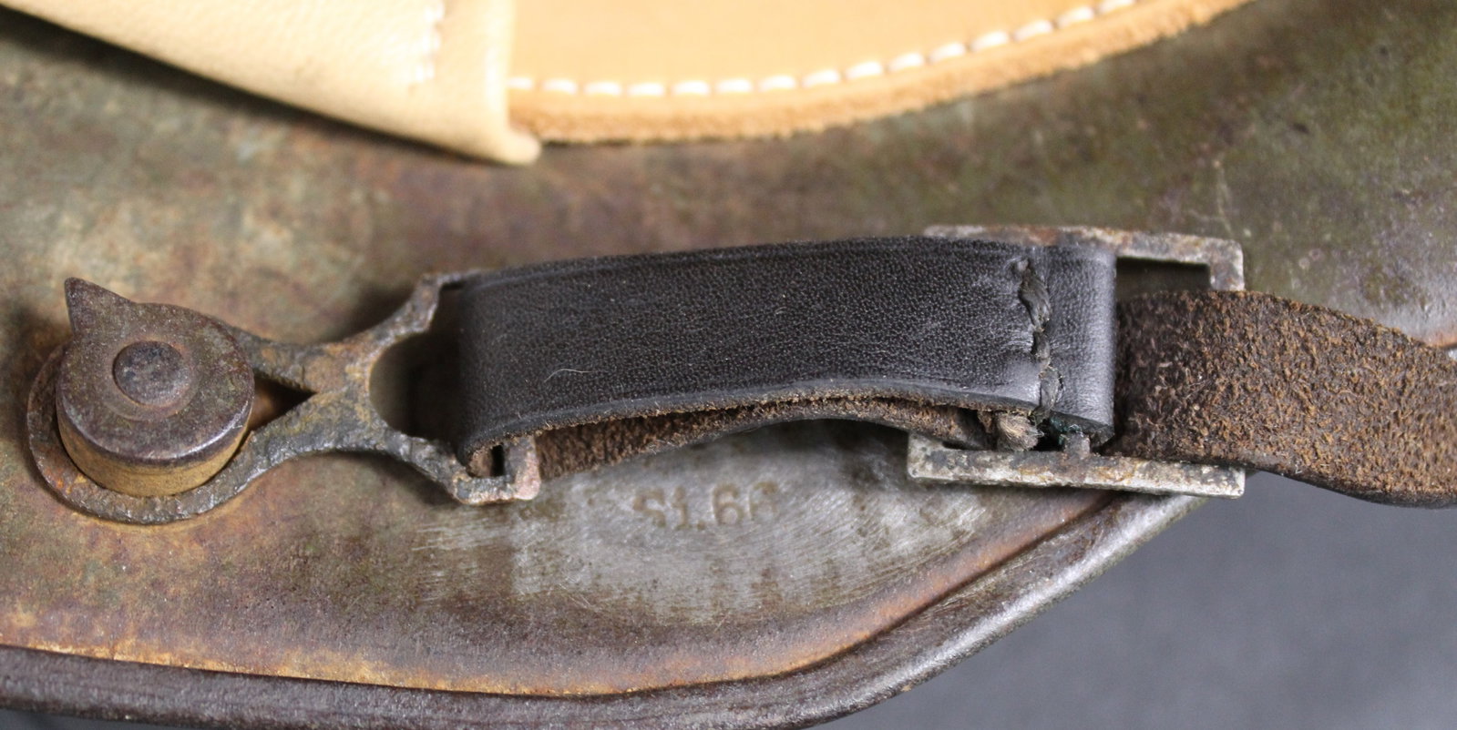 Excellent Si66- Eisenheutte Selesia M16 WWI German Helmet (SNR) - 7