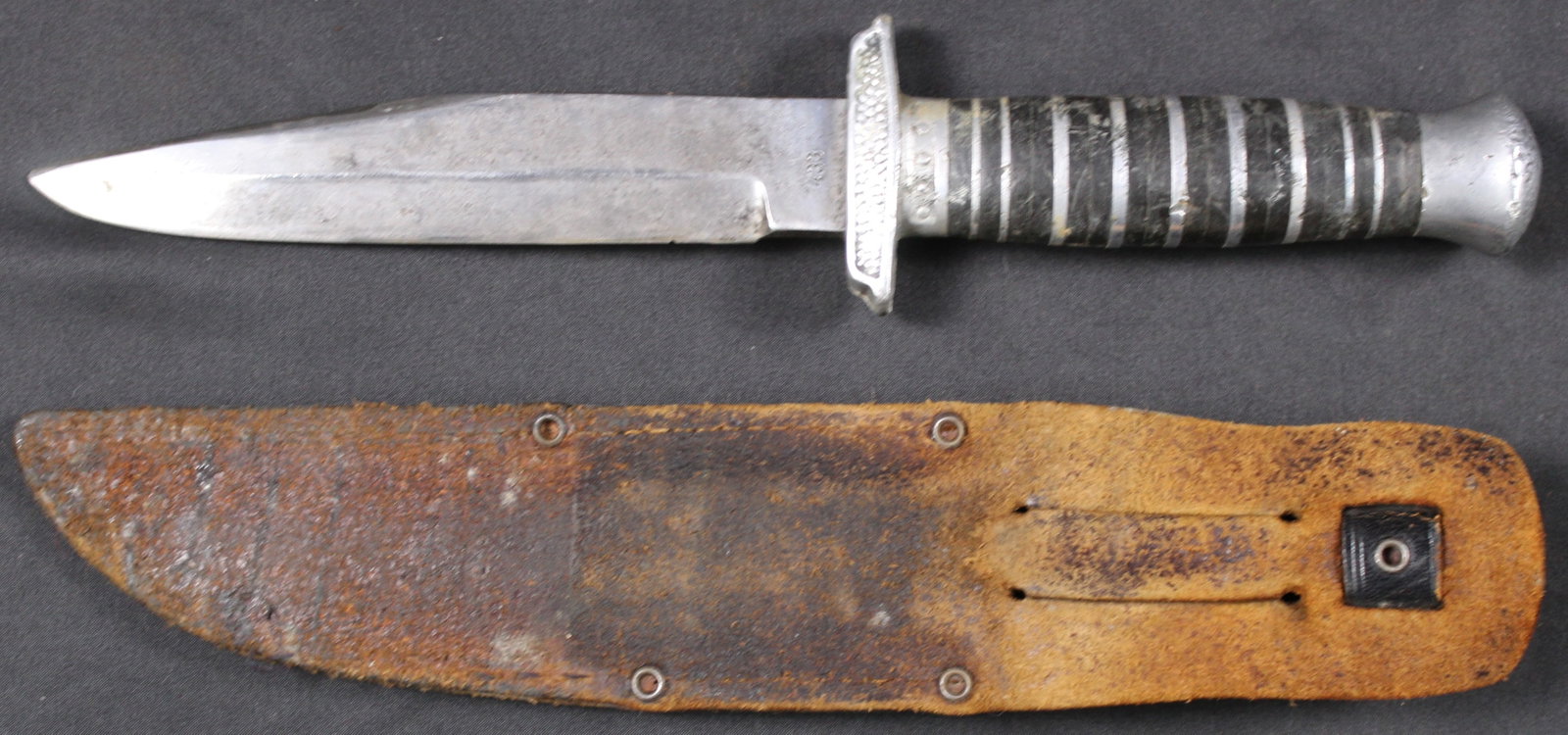 G.C. Co Solingen Fixed-Blade "Frontier Knife" and Sheath (SNR) - 2