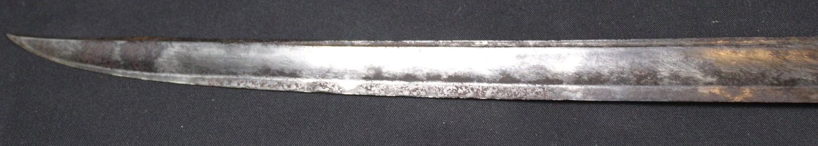 Large Fixed-Blade Hand Engraved Dagger (SNR) - 9