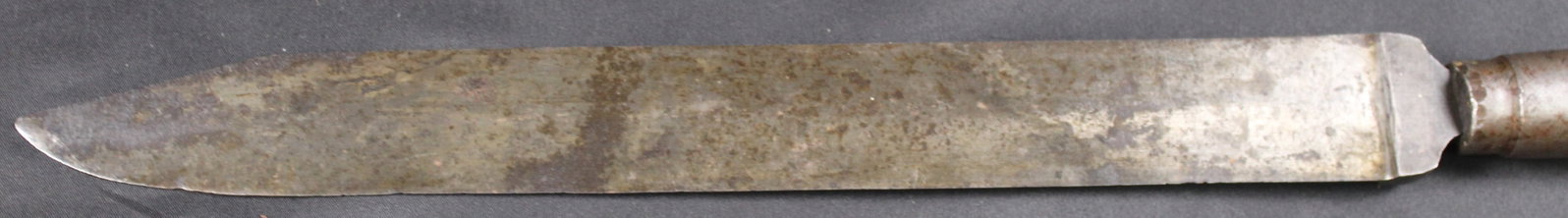 Large Civil War Era Fixed-Blade Knife (SNR) - 4