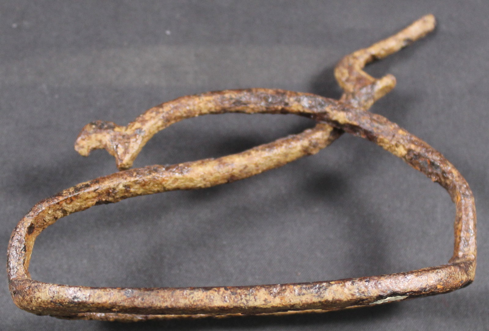 Iron Civil War Confederate Stirrup of Texas Malitia in Shelbyville, TN (SNR) (1 of 4)